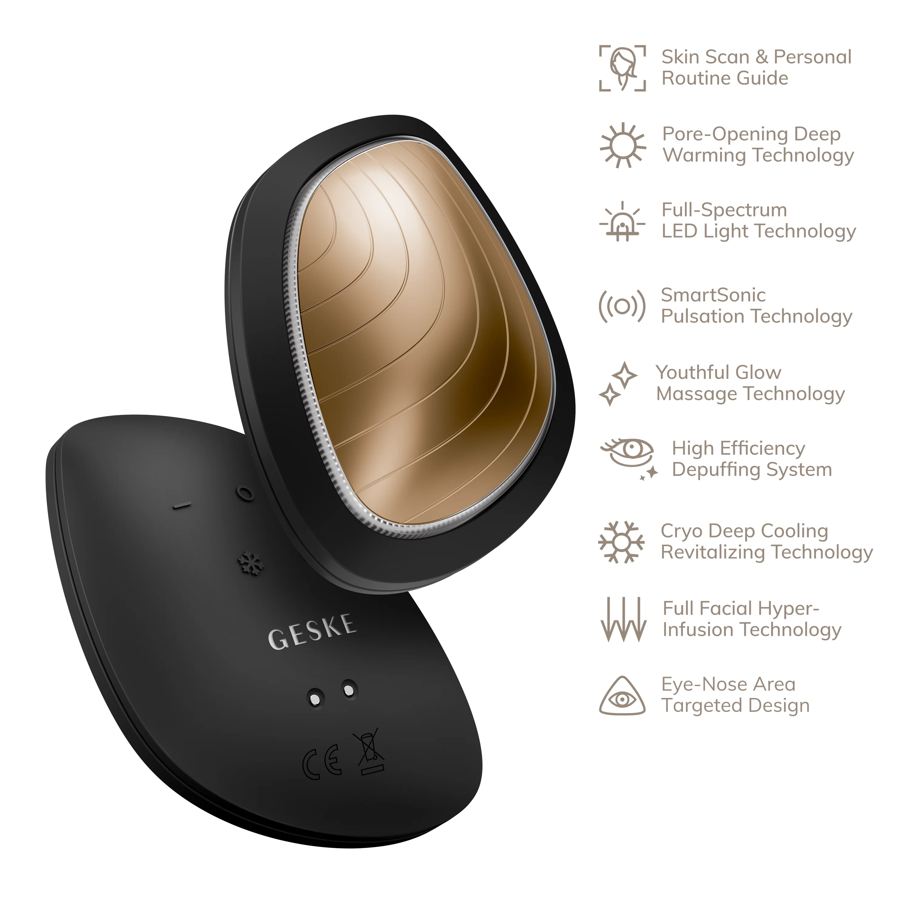Geske Sonic Warm & Cool Mask | 9 in 1 - Gray - Image 2