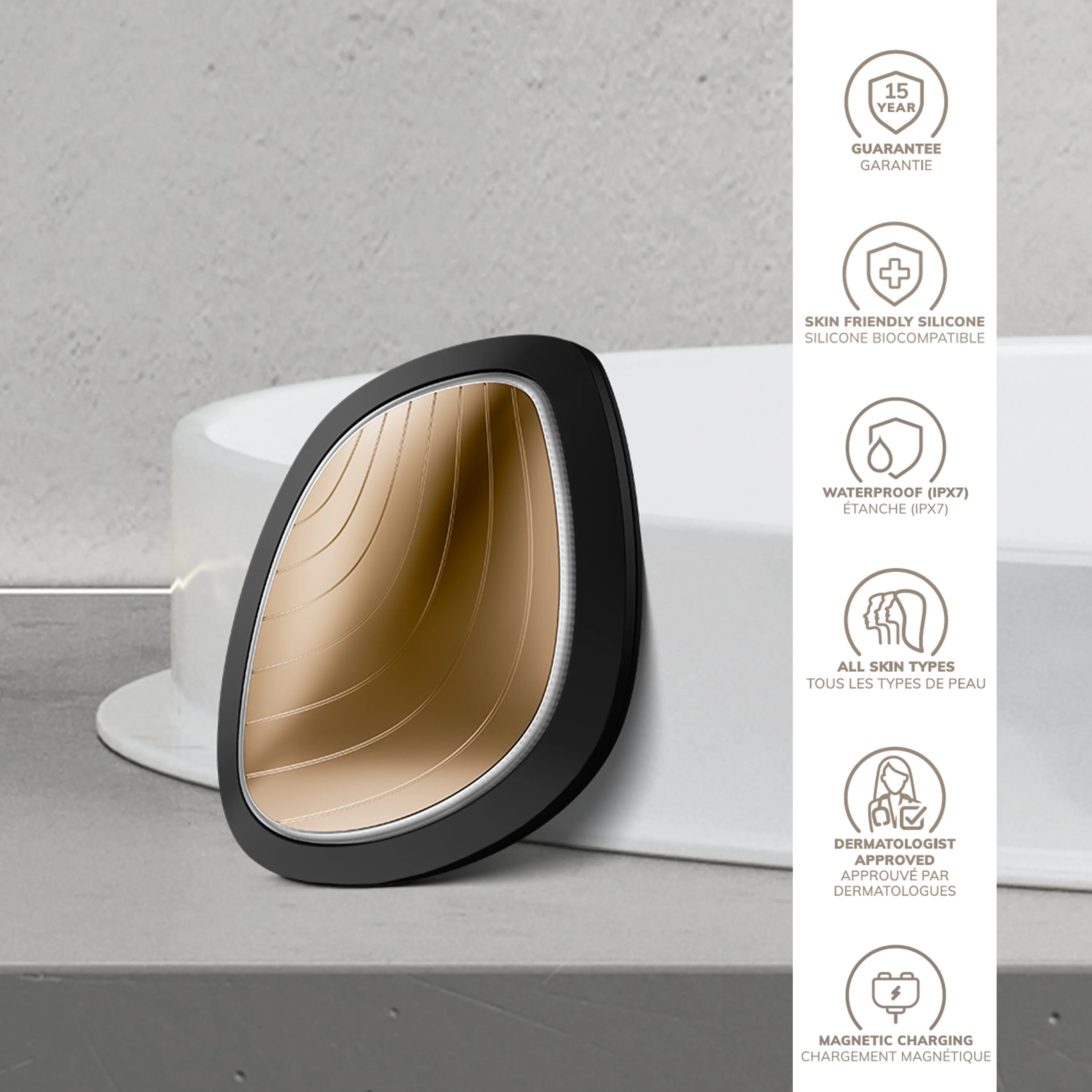 Geske Sonic Warm & Cool Mask | 9 in 1 - Gray - Image 3