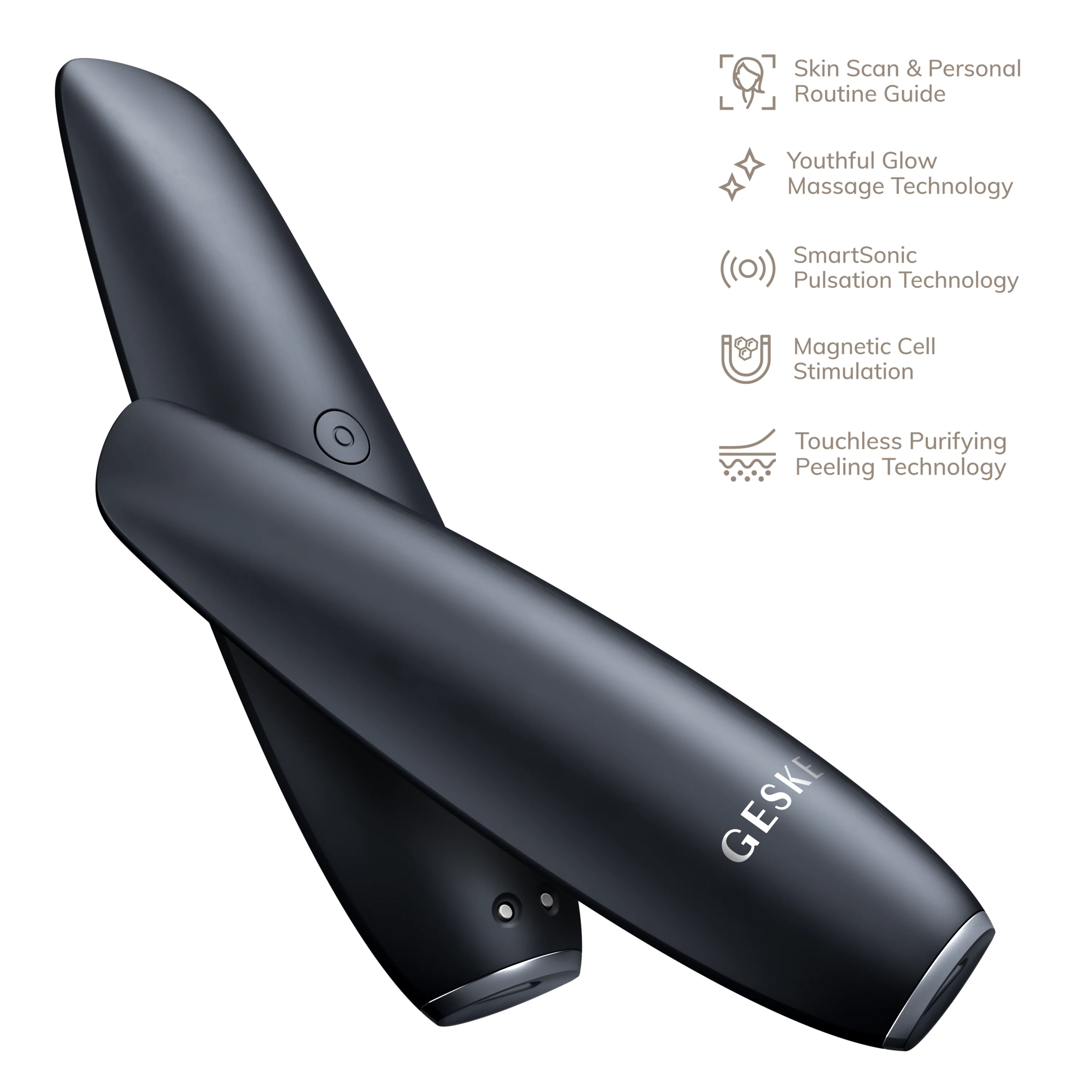 Geske Touchless Magnetic Peeling Mask | 5 in 1 - Black - Image 2