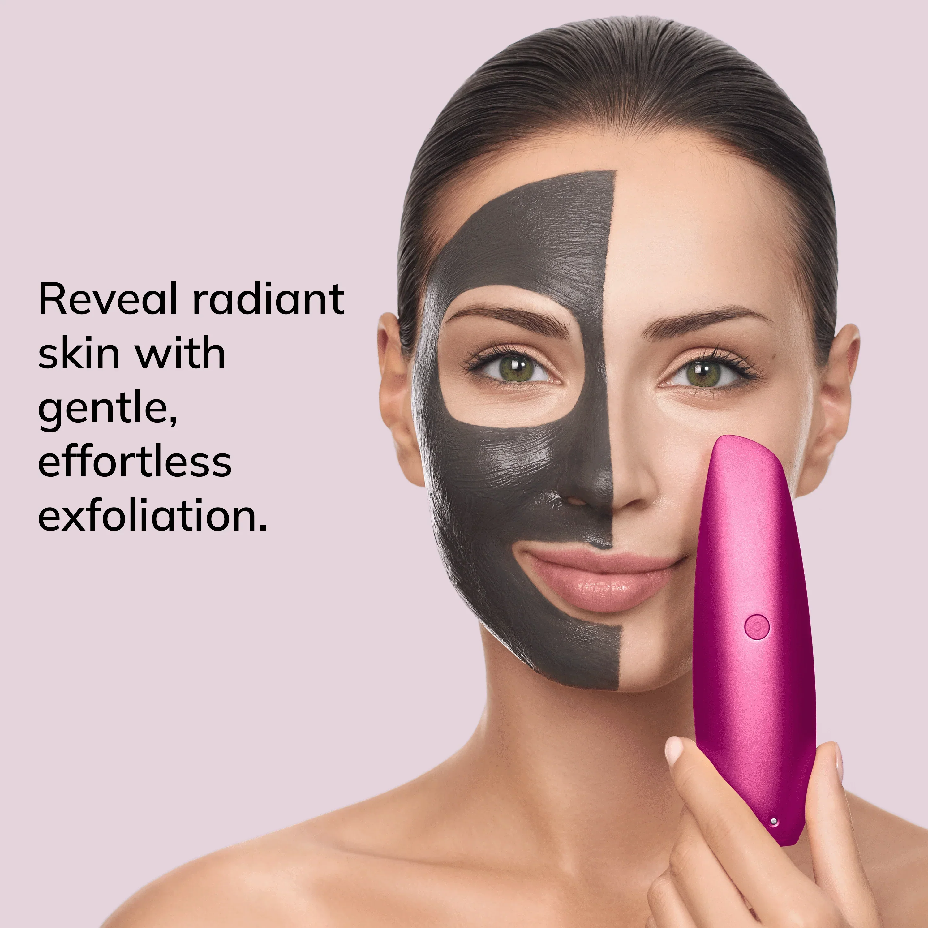 Geske Touchless Magnetic Peeling Mask | 5 in 1 - Magenta - Image 4
