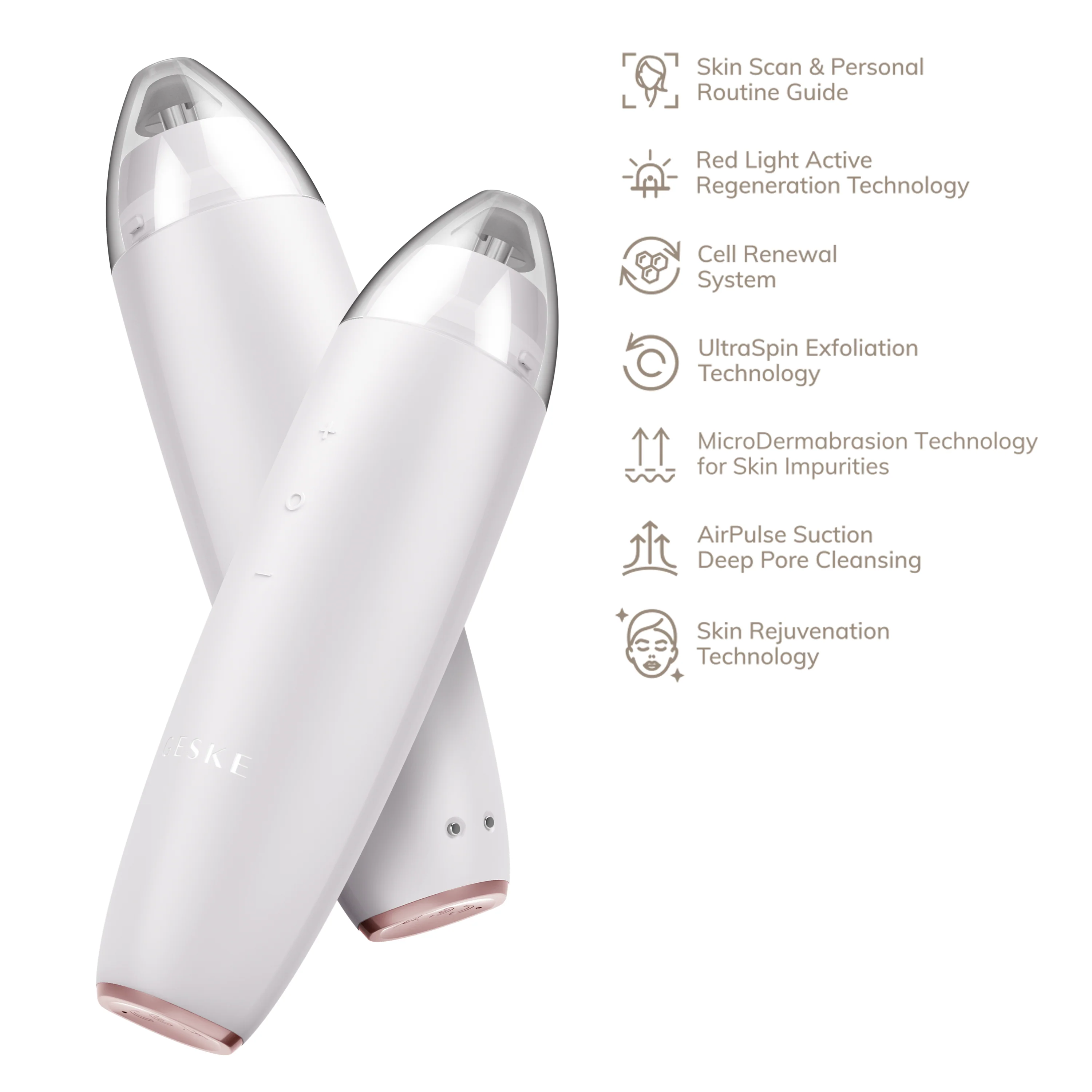 Geske MicroDermabrasion Blackhead Remover | 7 in 1 - Starlight - Image 2
