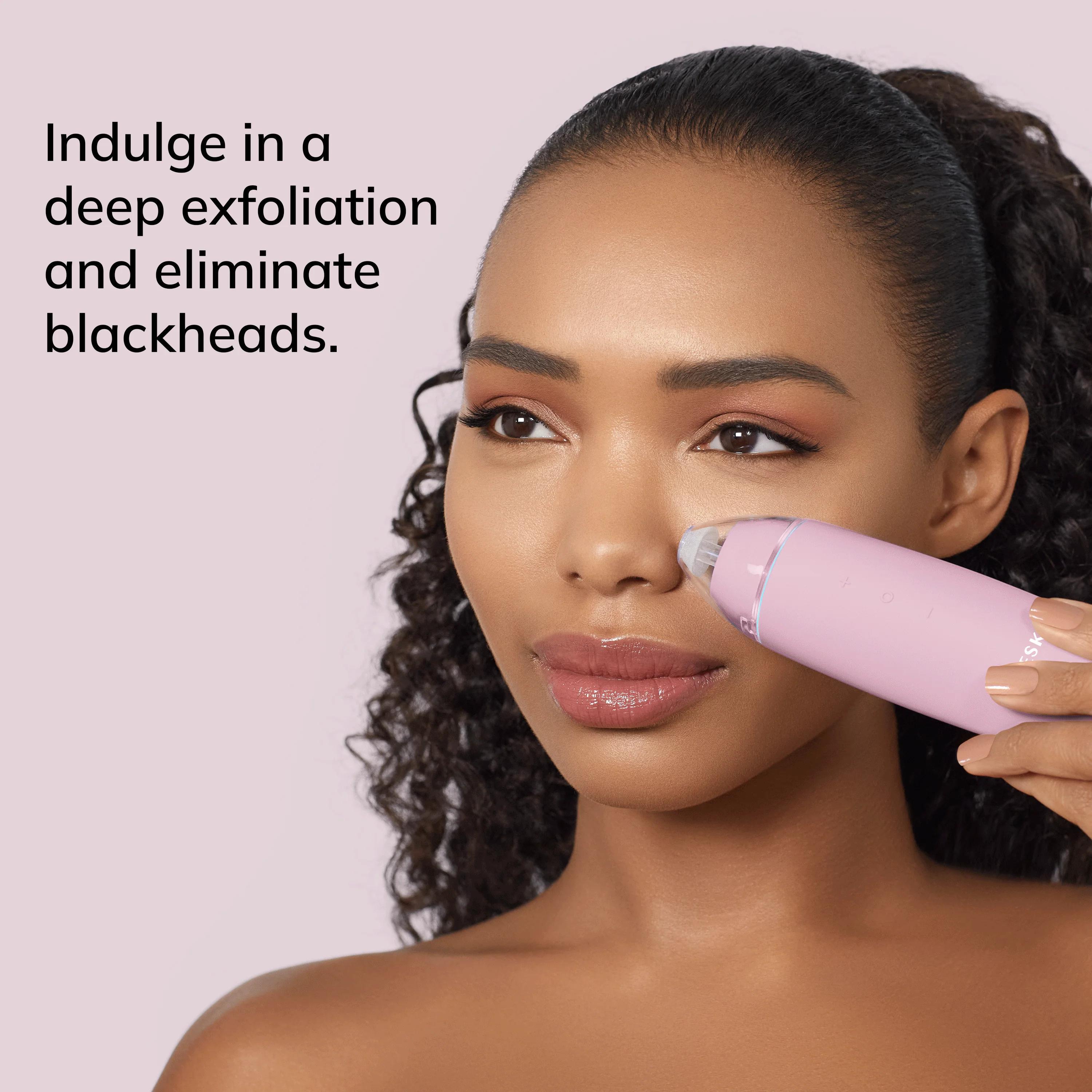 Geske MicroDermabrasion Blackhead Remover | 7 in 1 - Pink - Image 4