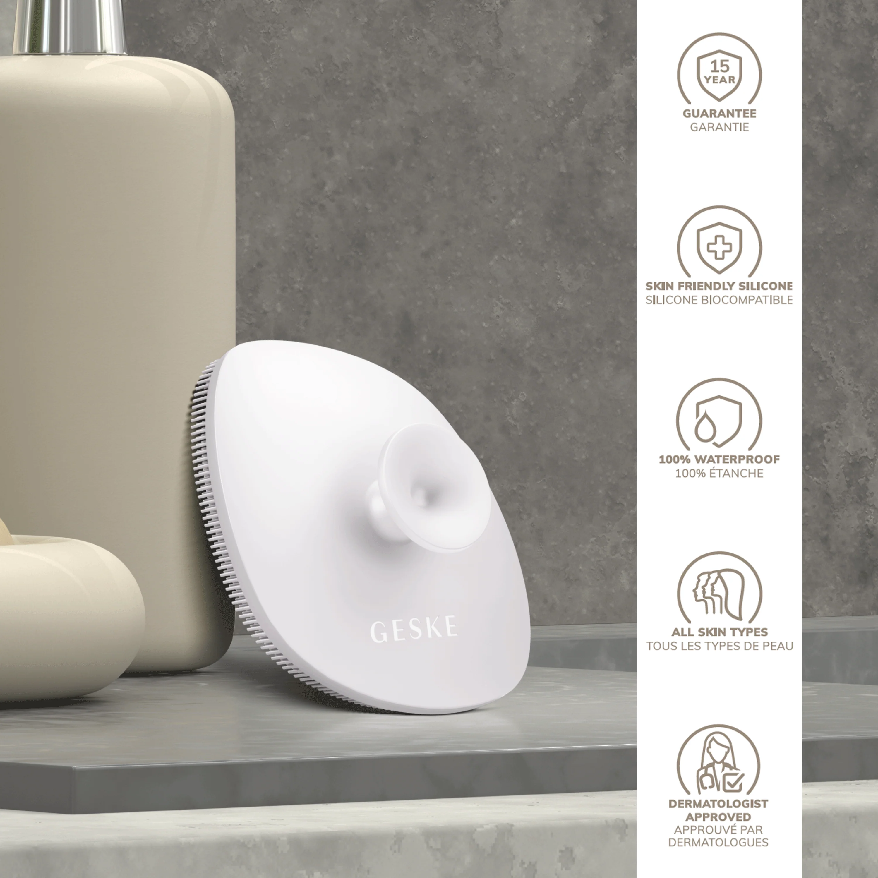 GeskeFacial Brush | 4 in 1 - Starlight - Image 3