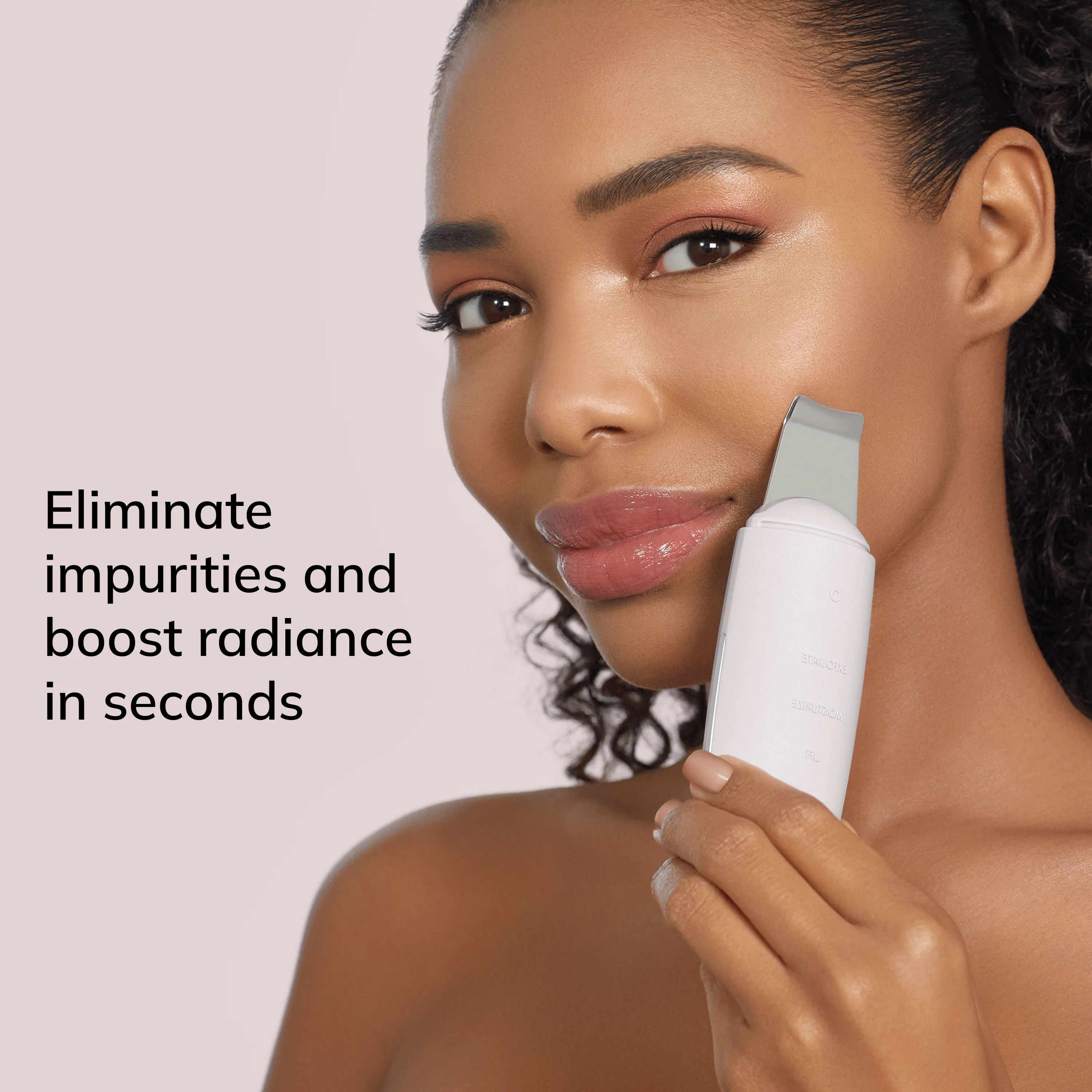 Geske MicroCurrent Skin Scrubber & Blackhead Remover | 9 in 1 - Starlight - Image 4