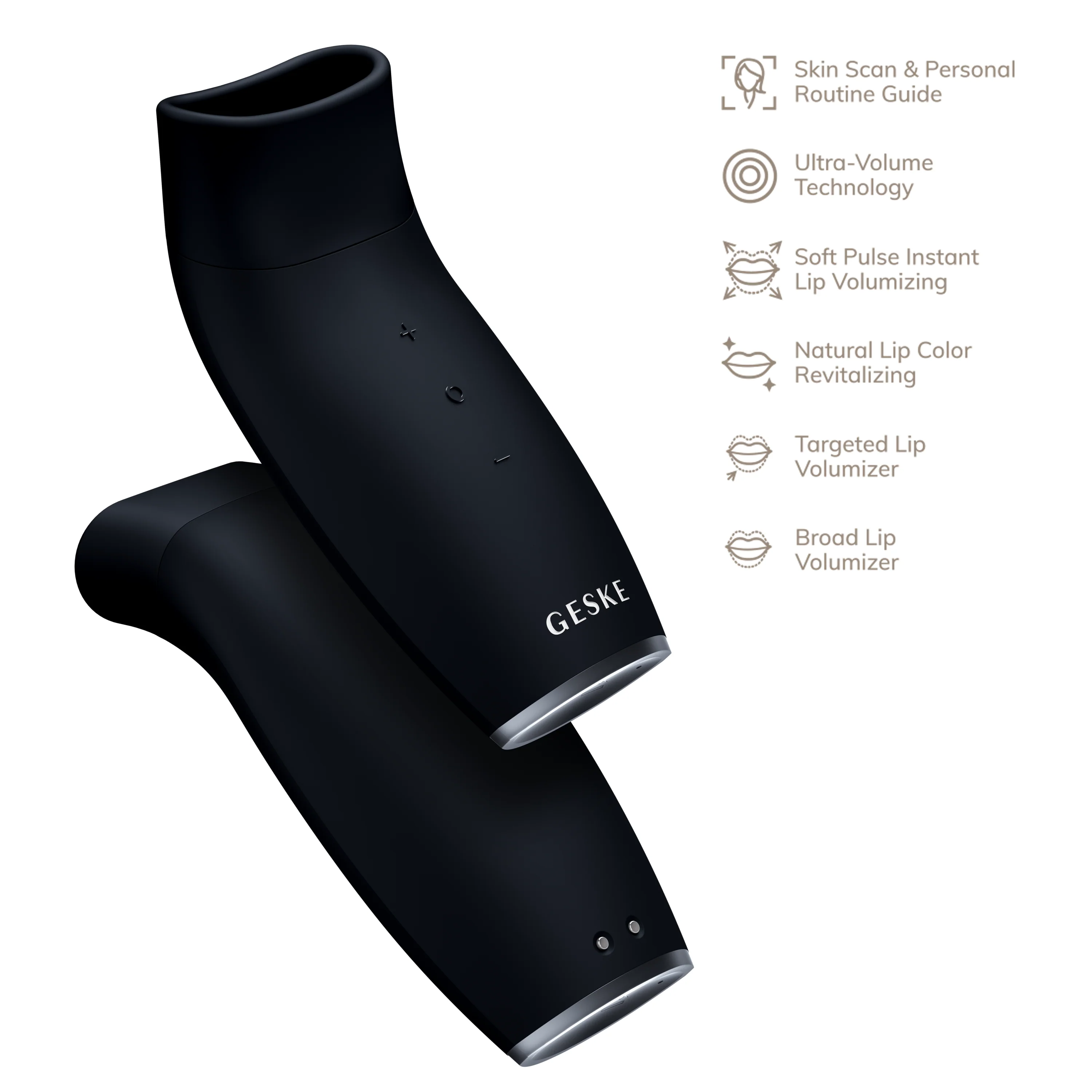 Geske Lip Volumizer & Booster | 6 in 1 - Black - Image 2