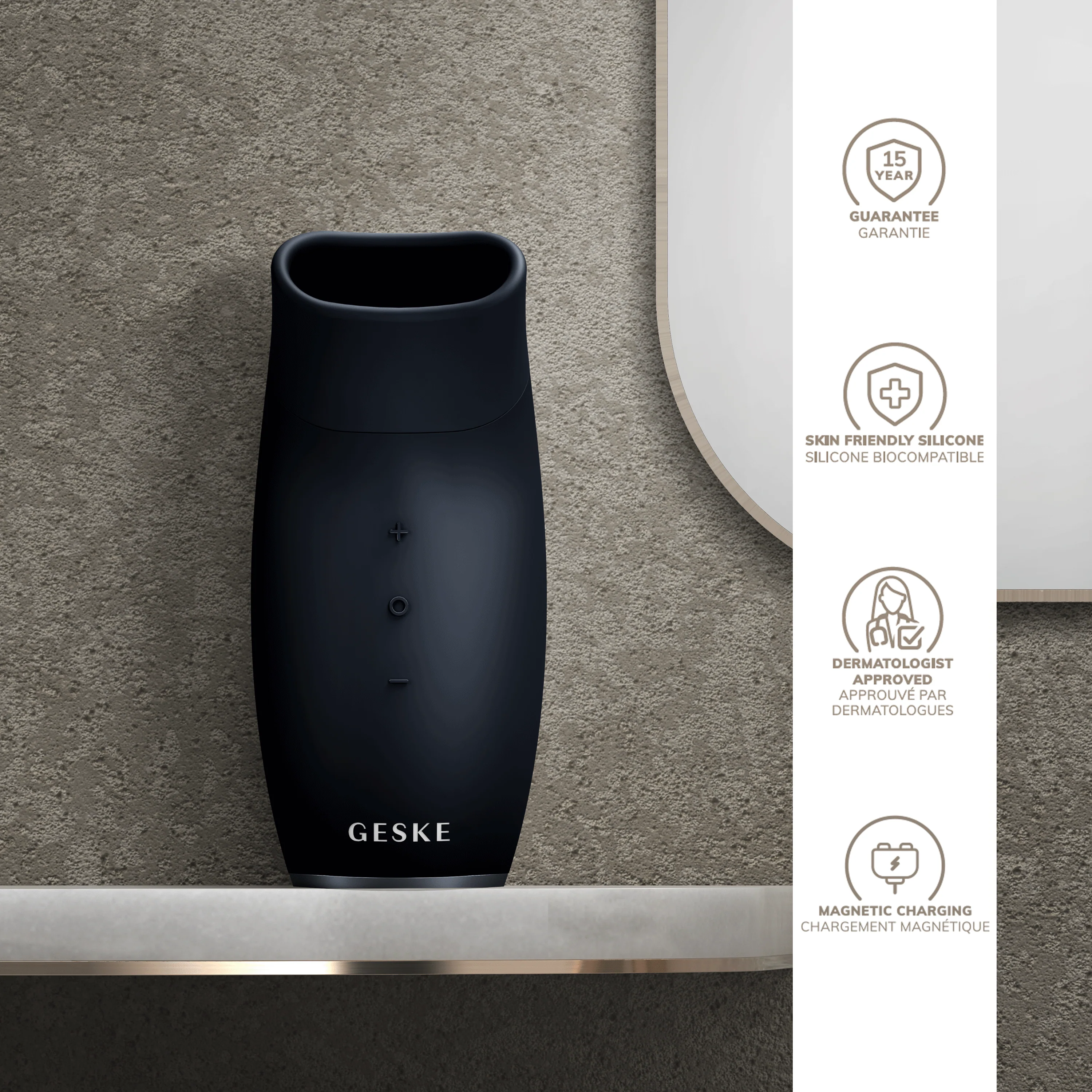 Geske Lip Volumizer & Booster | 6 in 1 - Black - Image 3