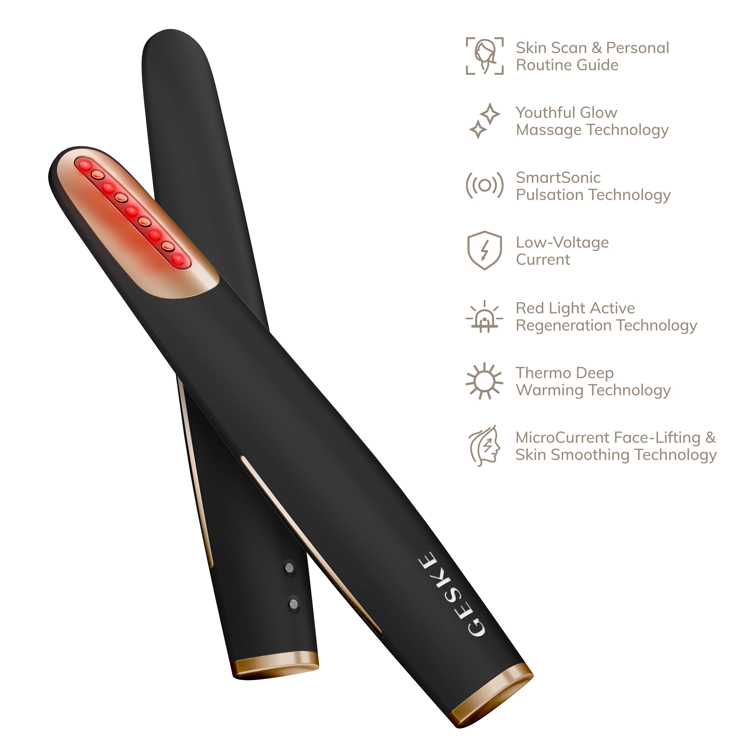Geske Skin Firming Wand | 7 in 1 - Gray - Image 2