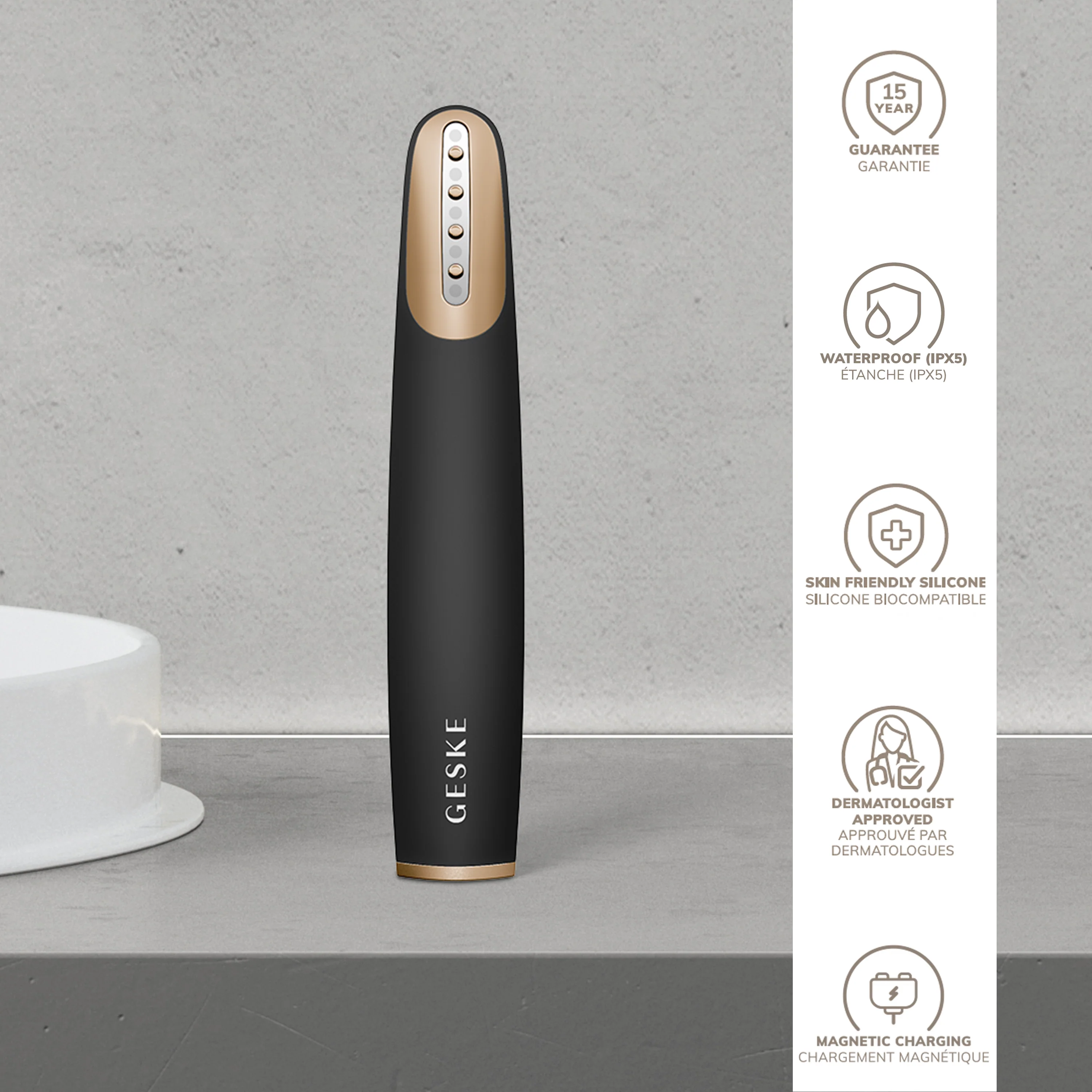 Geske Skin Firming Wand | 7 in 1 - Gray - Image 3