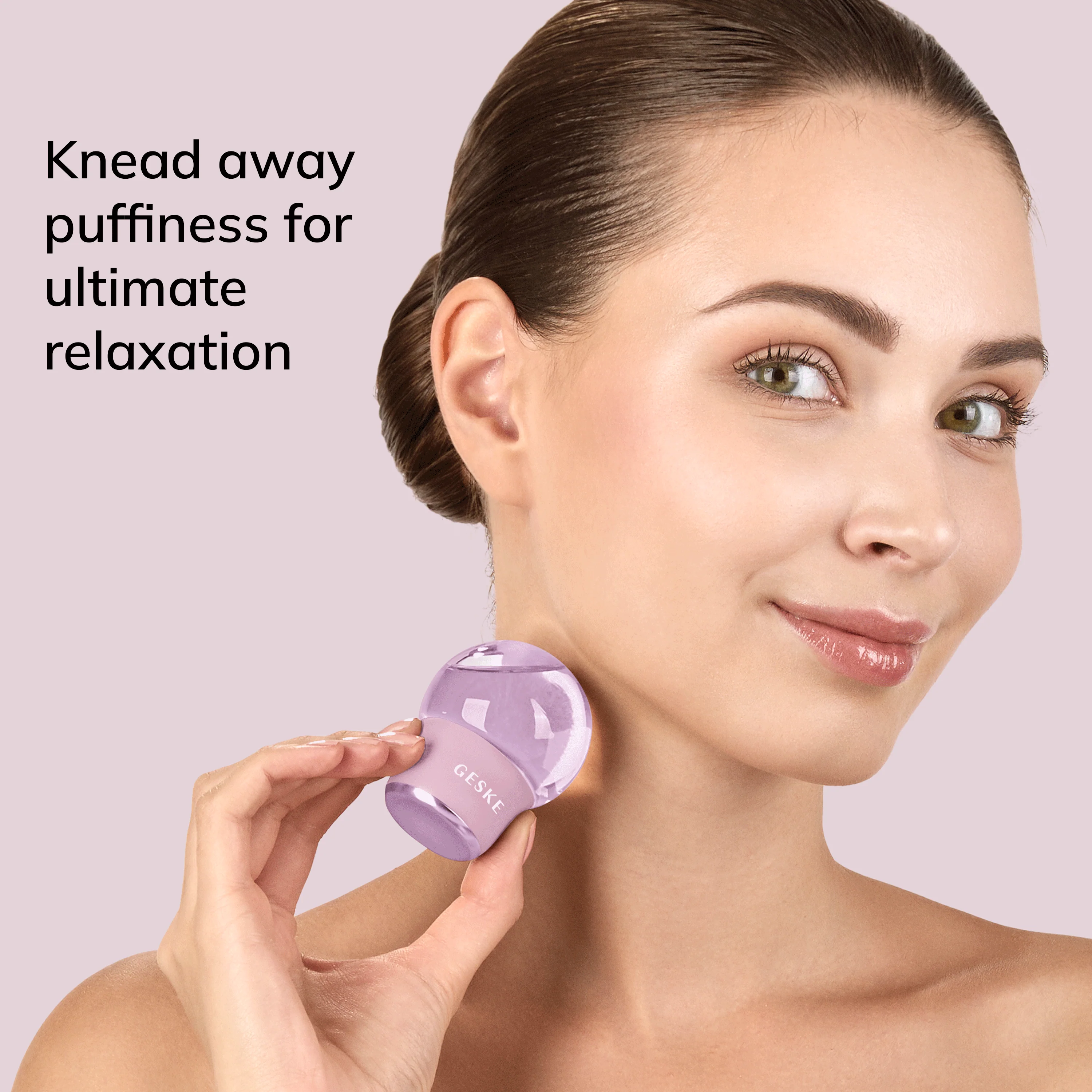 Geske Cool & Warm Face and Body Massager | 7 in 1 - Pink - Image 4