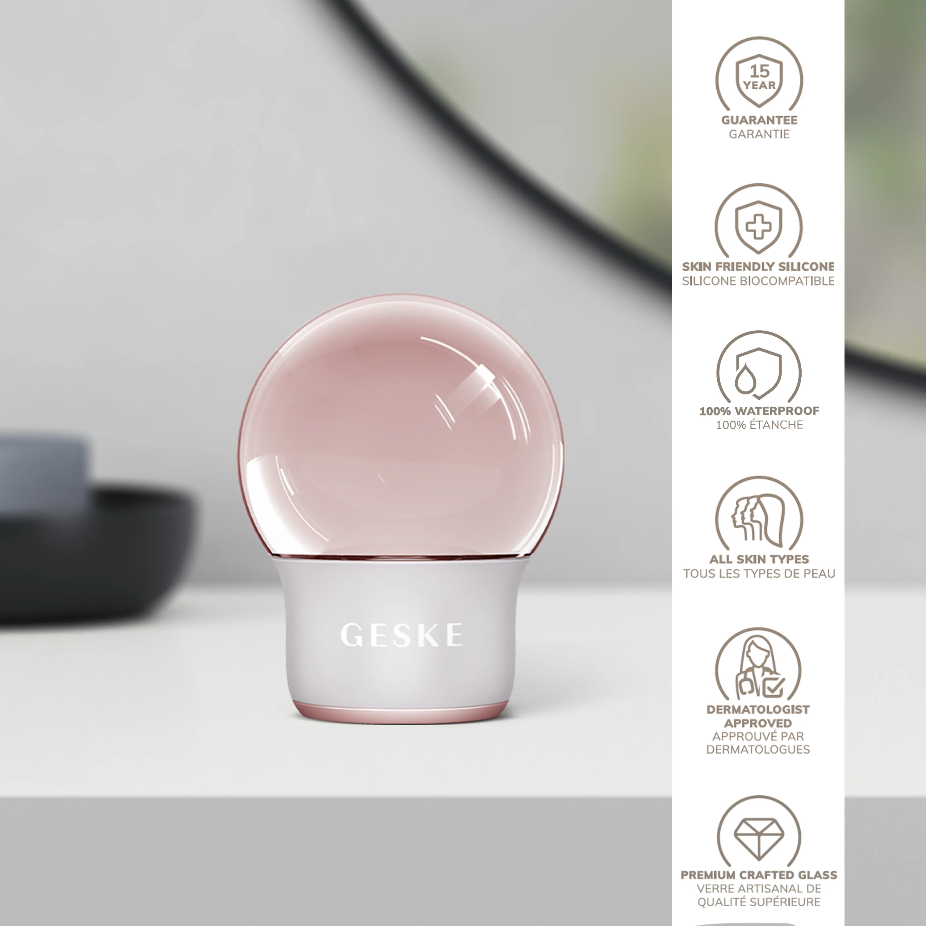 Geske Cool & Warm Face and Body Massager | 7 in 1 - Starlight - Image 3