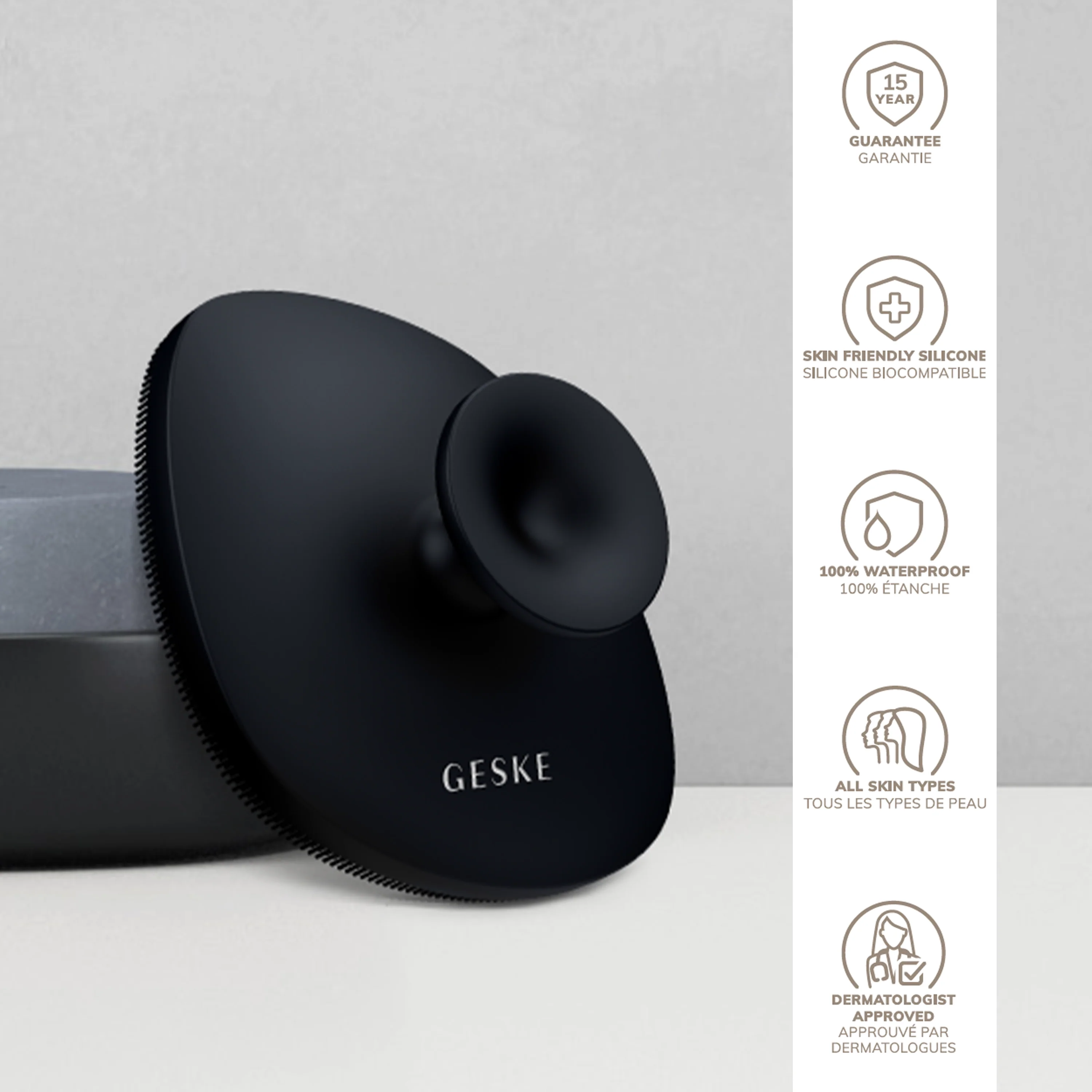Geske Body Brush | 4 in 1 - Black - Image 3