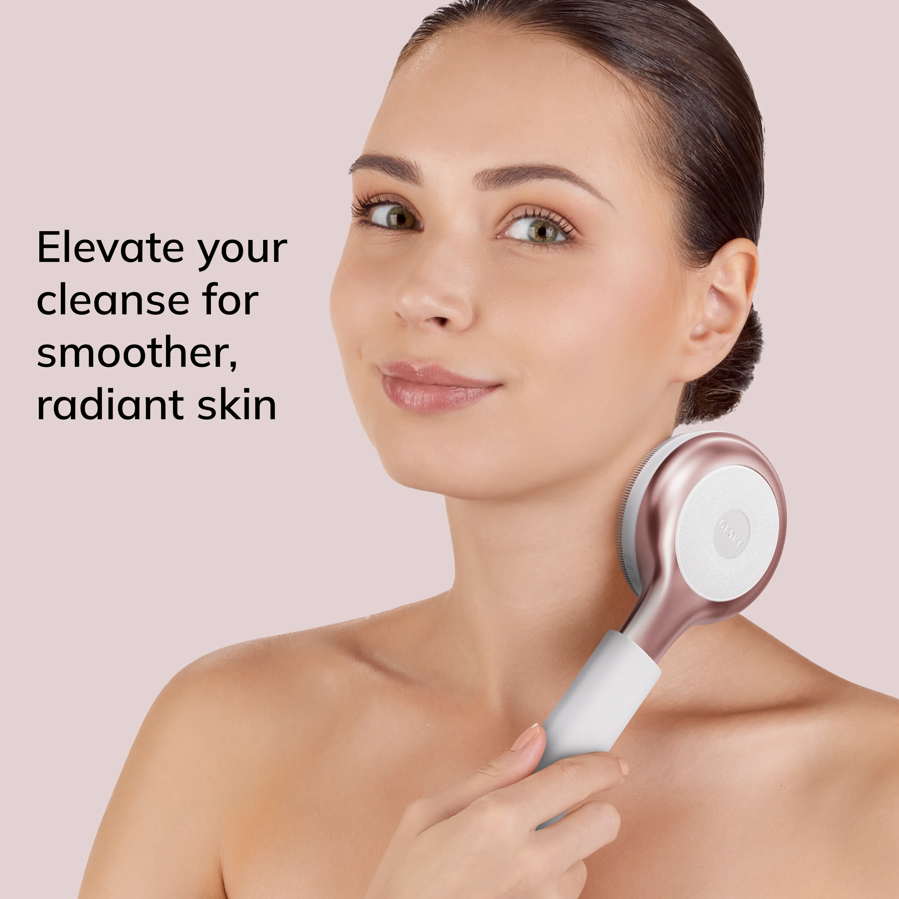 Geske Sonic Full-Body Brush & Intensive Exfoliator | 8 in 1 - Starlight - Image 4