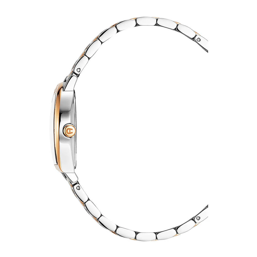 Aigner Daiana Ladies Blue Dial Silver/Rose Gold Stainless Steel Watch - Image 2