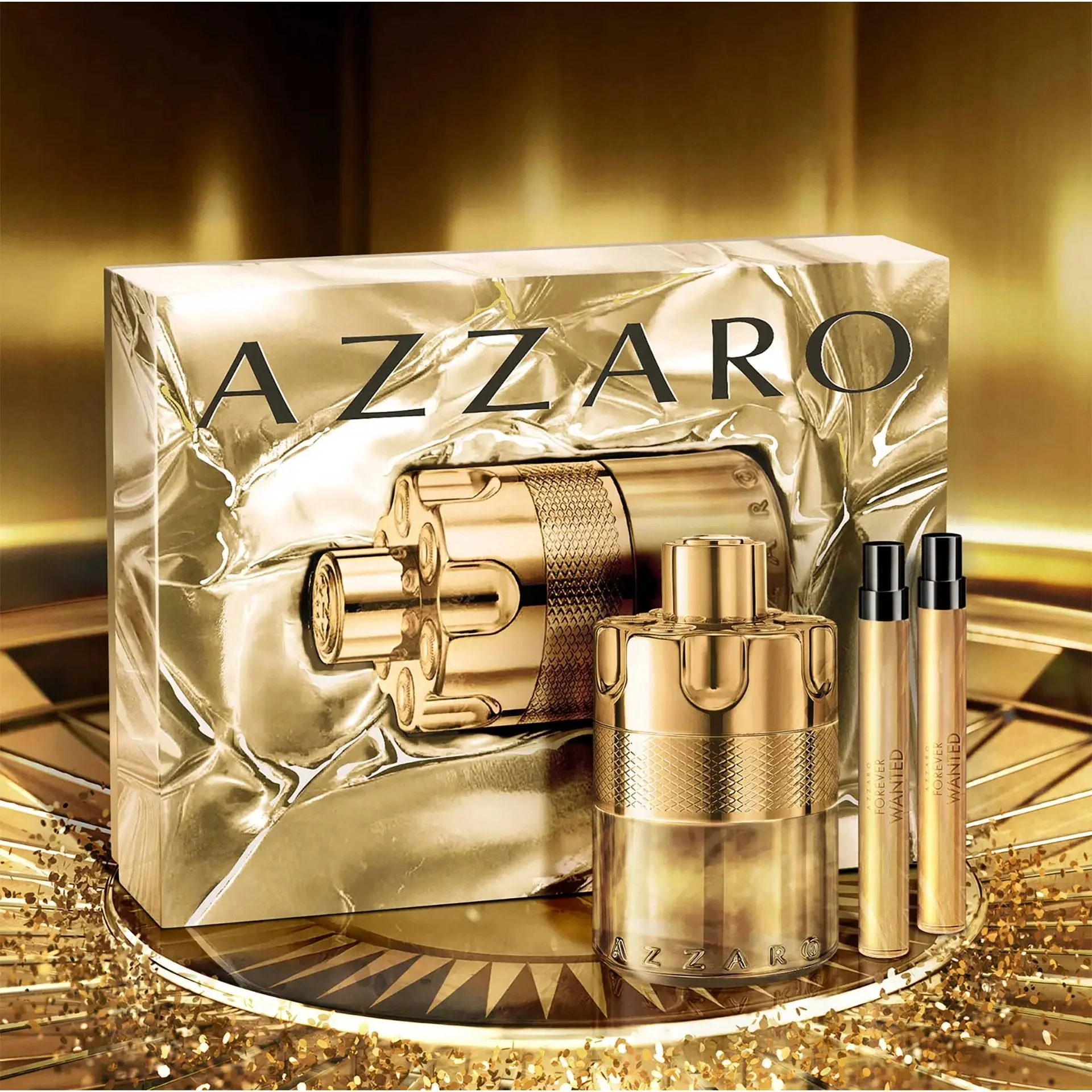 Azzaro Forever Wanted Elixir Parfum Set 100ml + 2x10ml - Image 2