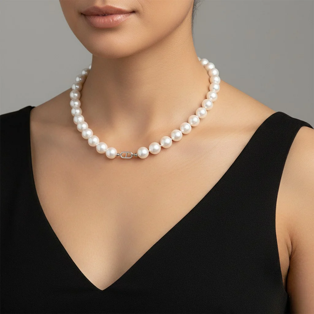 Bronzallure  Cultured Fresh Water Pearl White - Image 3