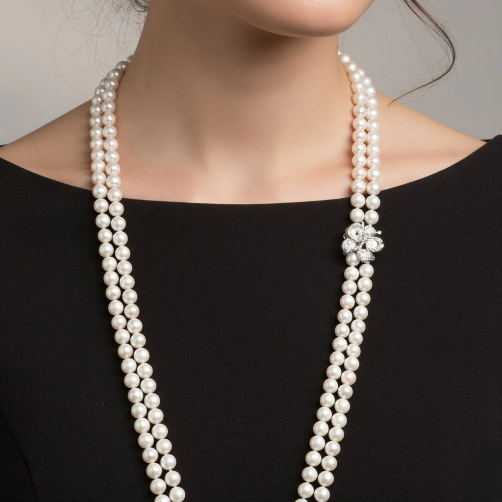 Bronzallure Cultured Freshwater Pearl White - Image 3