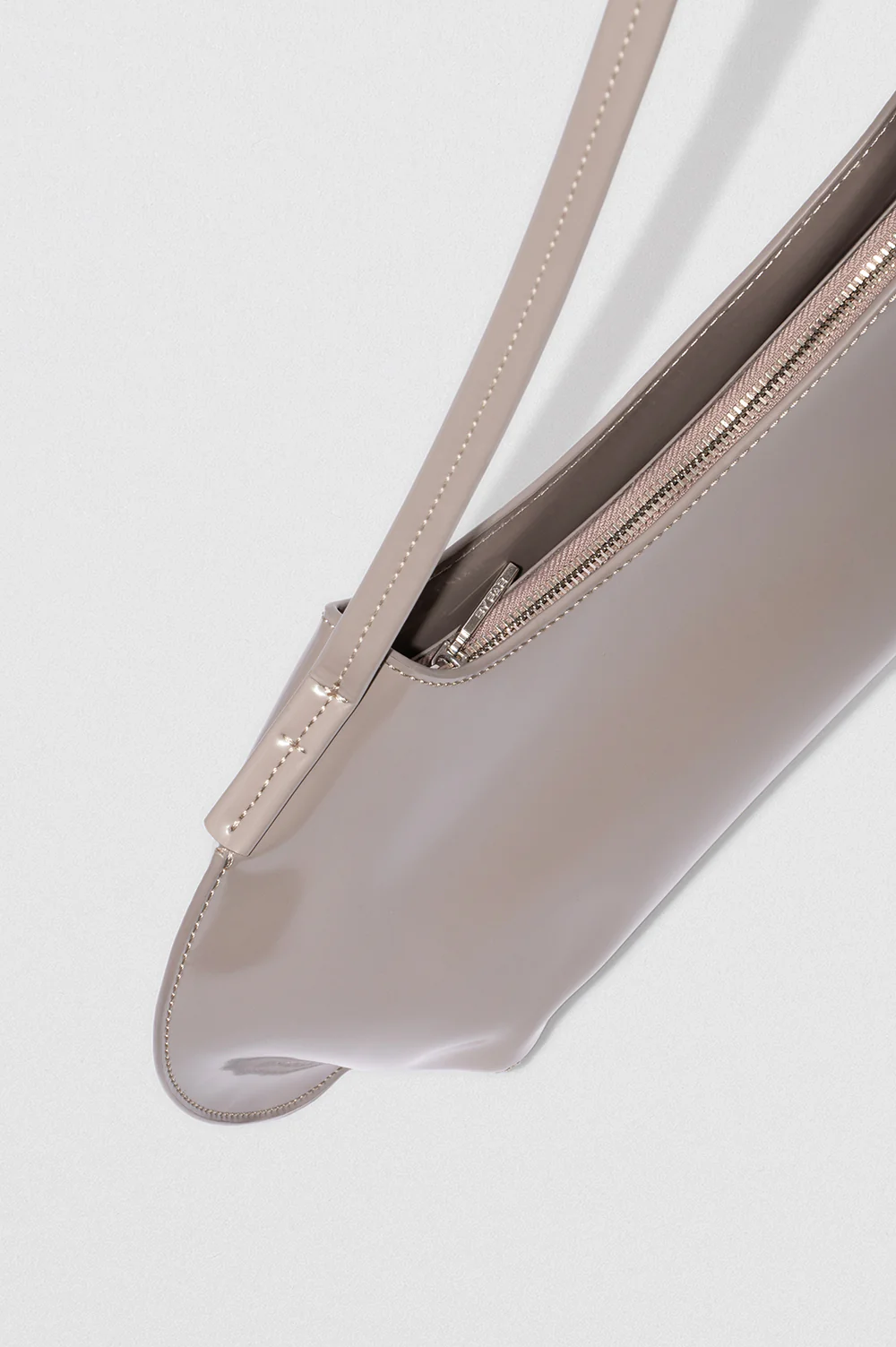 By Far Horner Semi Patent Leather Fawn - Image 3
