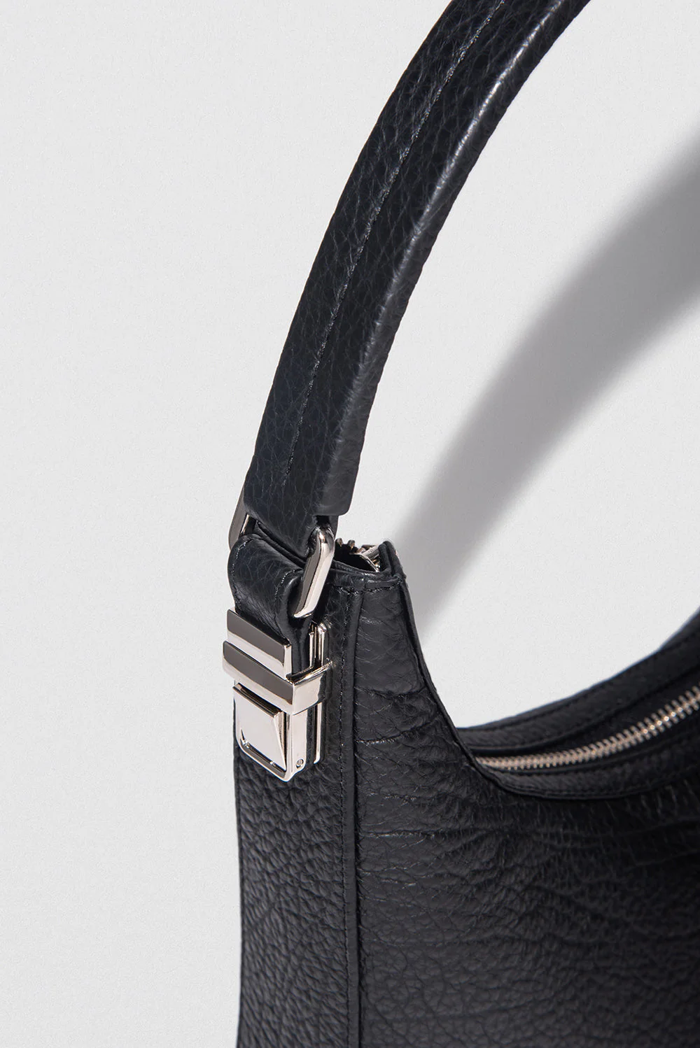 By Far Rhea Large Grain Leather Black - Image 3