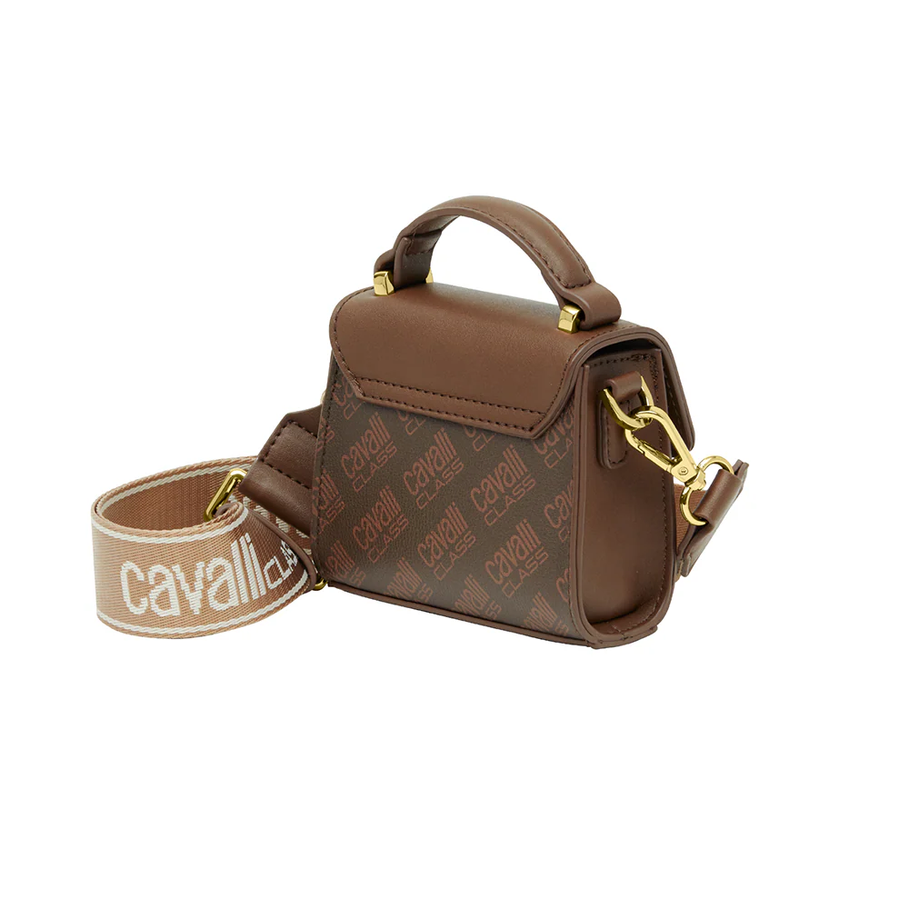Cavalli Class - Amalfi Mini Handbag, Brown - Image 4