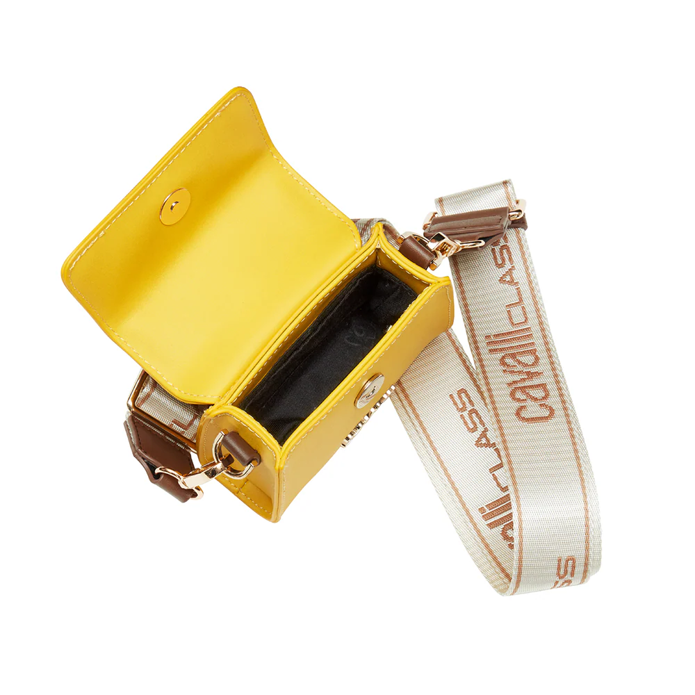 Cavalli Class - Amalfi Mini Handbag, Lemon - Image 3