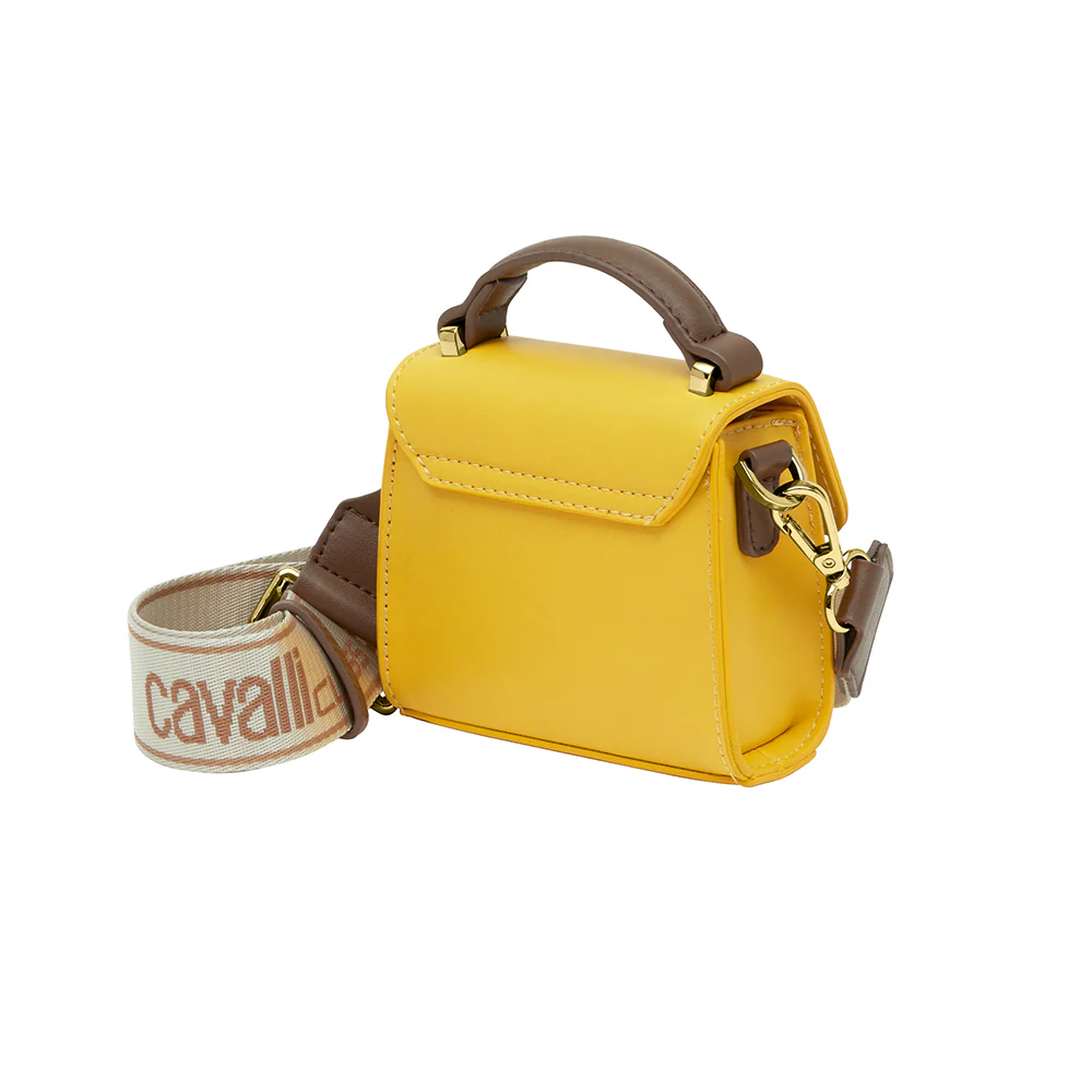 Cavalli Class - Amalfi Mini Handbag, Lemon - Image 4
