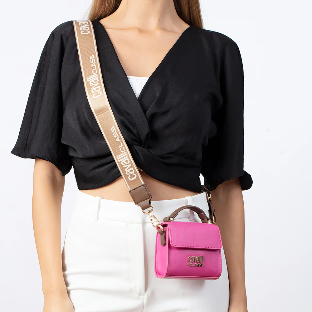 Cavalli Class - Amalfi Mini Handbag, Pink - Image 2