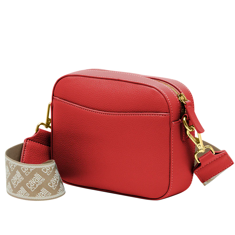 Cavalli Class - Ancona Crossbody Bag, Red - Image 3