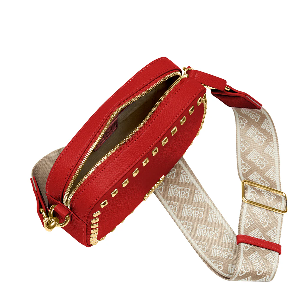 Cavalli Class - Ancona Crossbody Bag, Red - Image 4