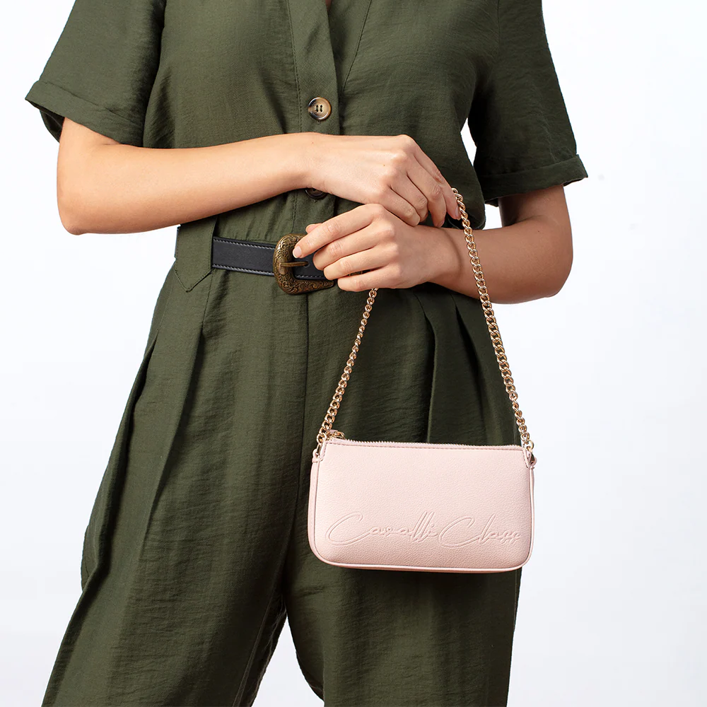 Cavalli Class - Bari Clutch Bag, Powder Pink - Image 2