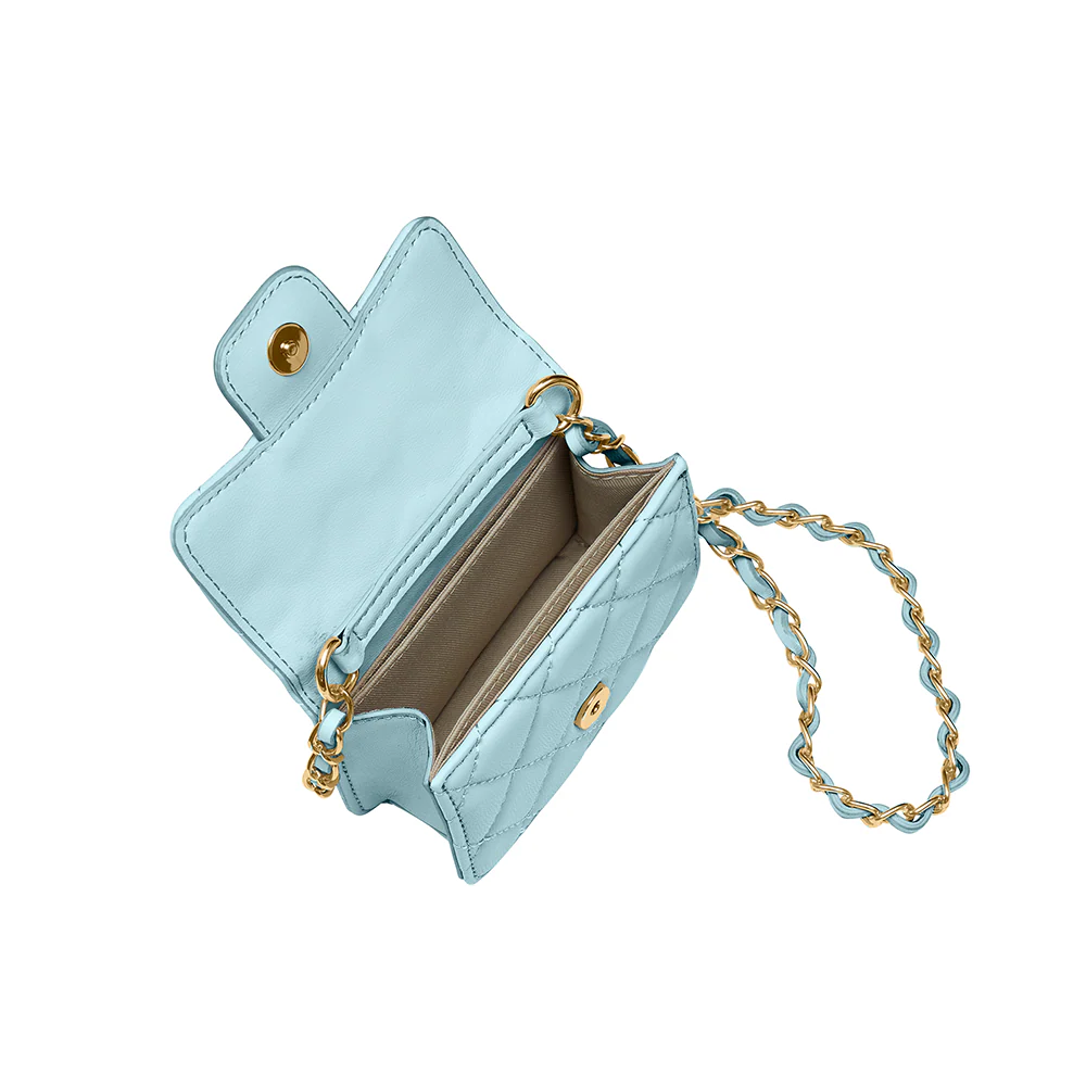 Cavalli Class - Como Mini Handbag, Light Blue - Image 3