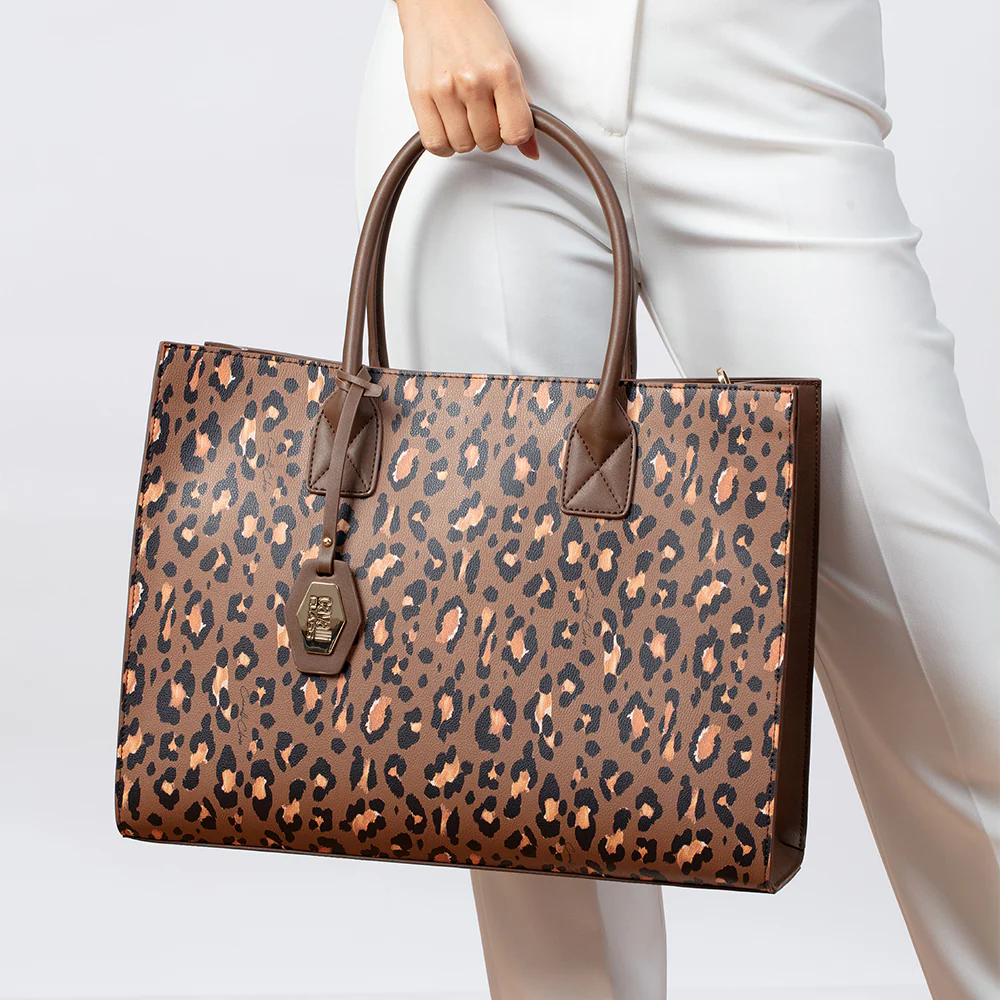 Cavalli Class - Modena Tote Bag, Camel - Image 2