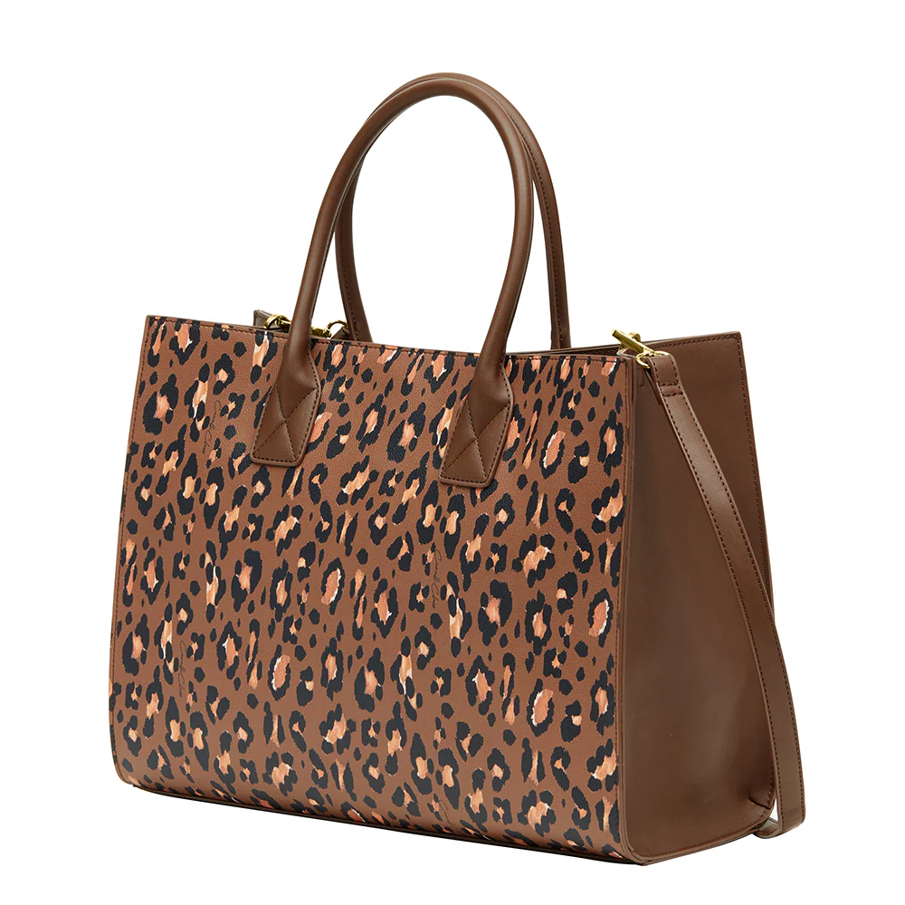 Cavalli Class - Modena Tote Bag, Camel - Image 3