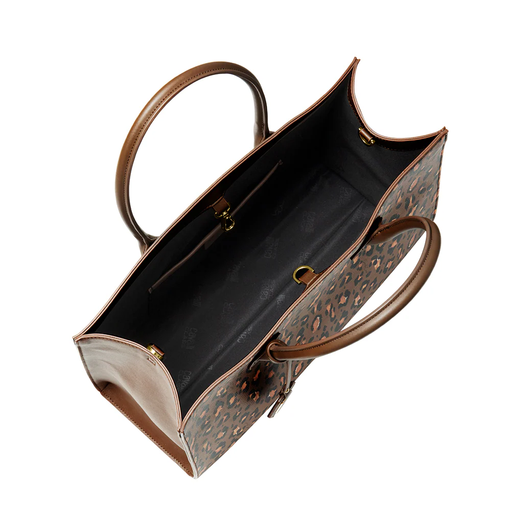 Cavalli Class - Modena Tote Bag, Camel - Image 4