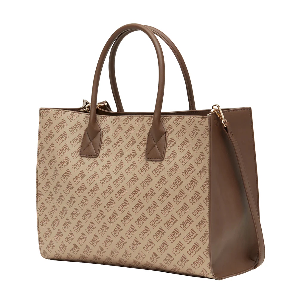 Cavalli Class - Modena Tote Bag, Khaki - Image 4