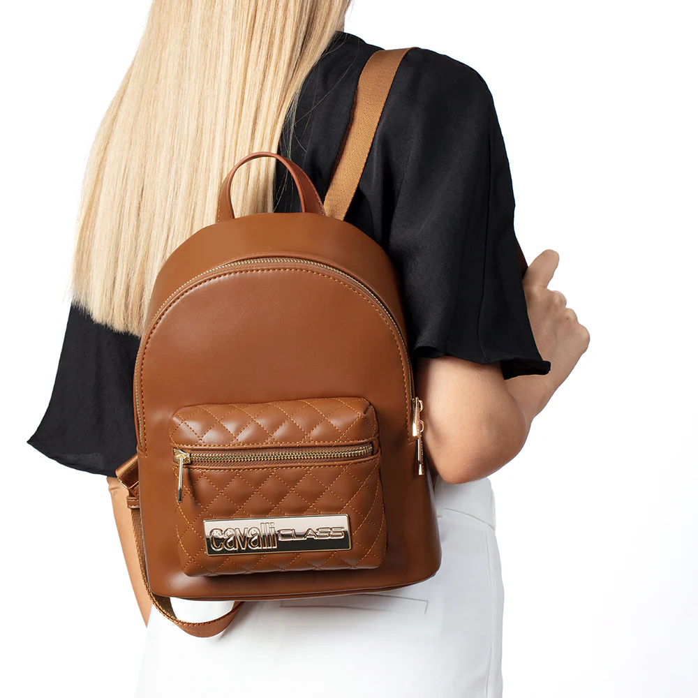 Cavalli Class - Salerno Backpack, Brown - Image 2
