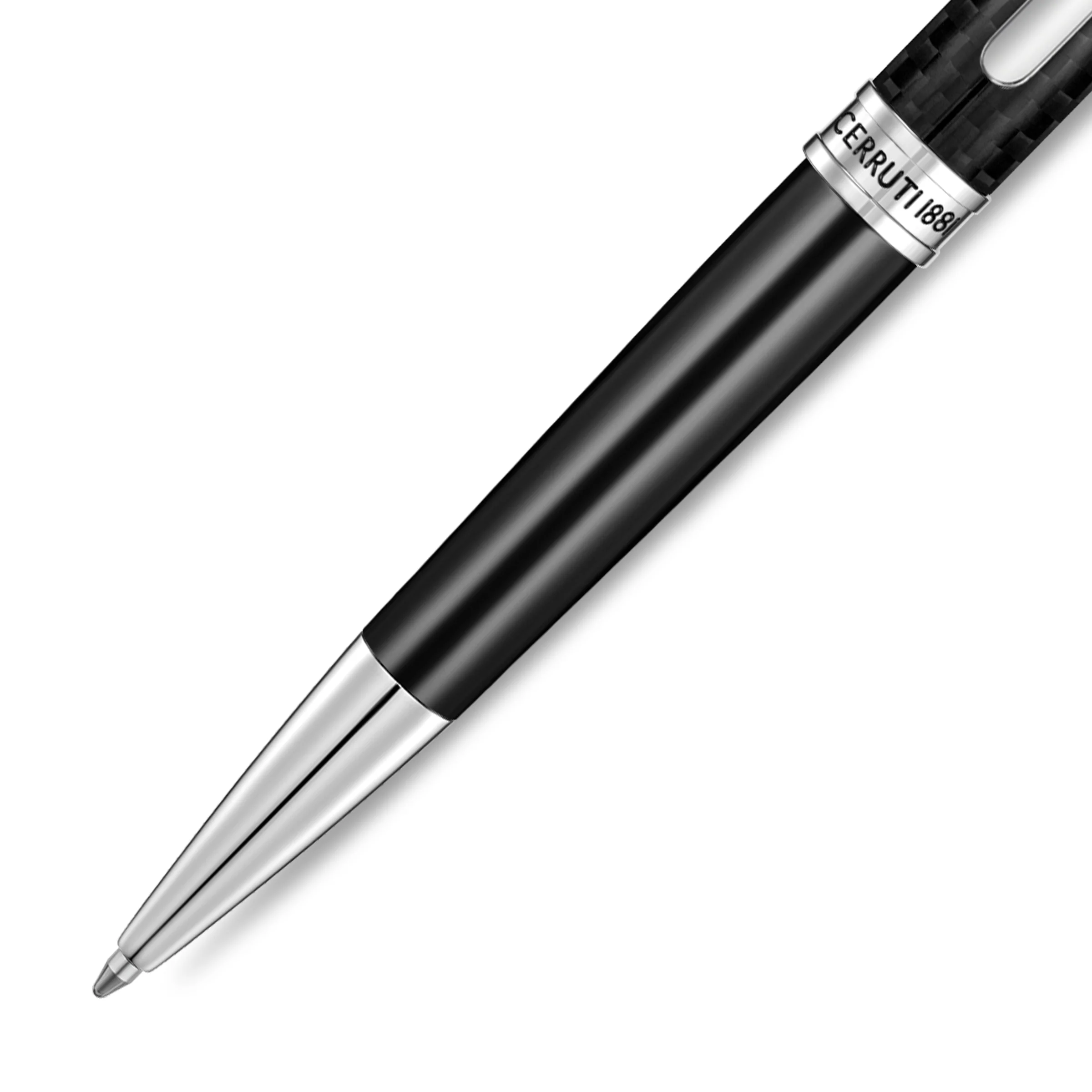 Cerruti 1881 Angelo Semi-Textured Pen with Luxurious - Image 3