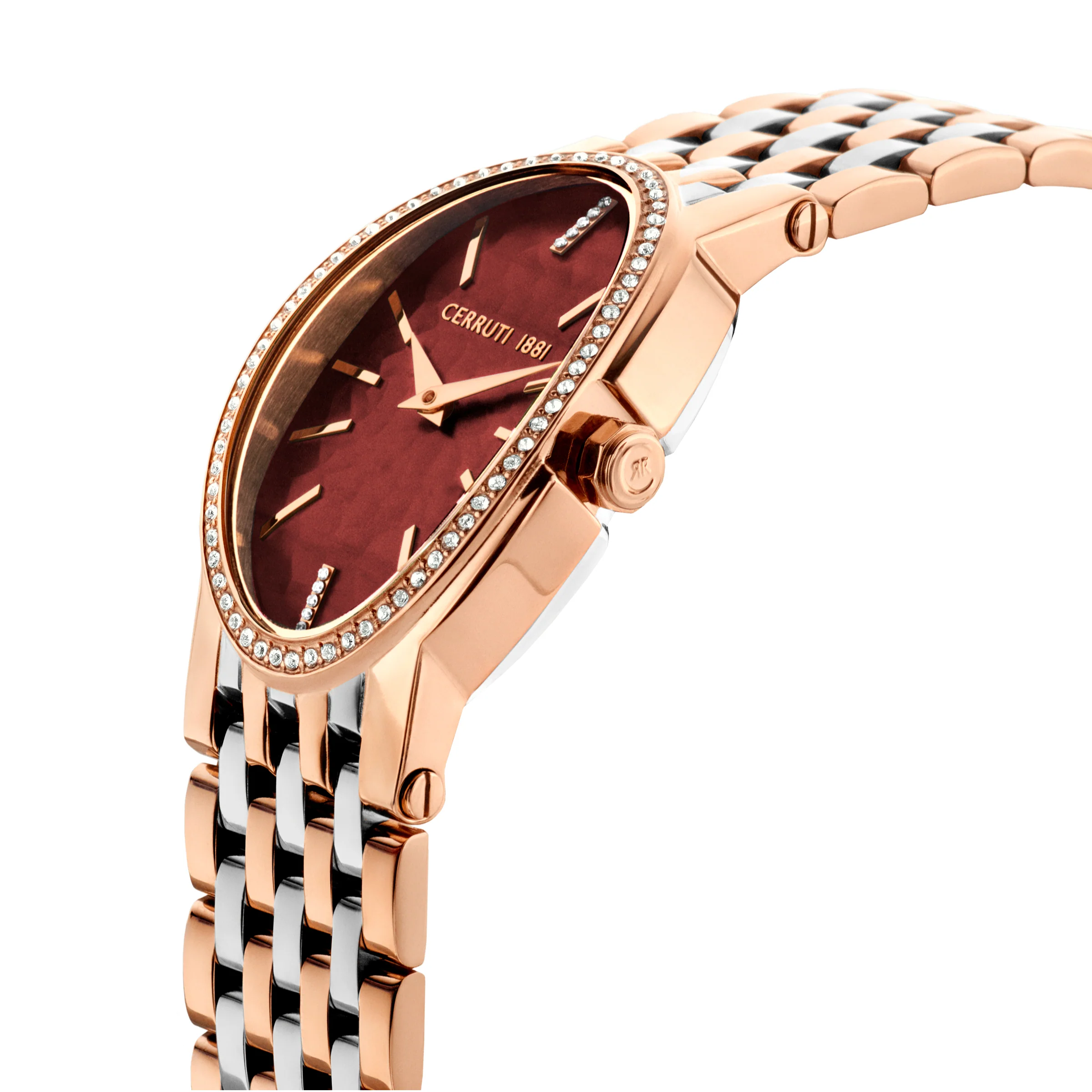 Cerruti 1881 Women's Gold Analog Stainless Steel Strap Watch - Image 2