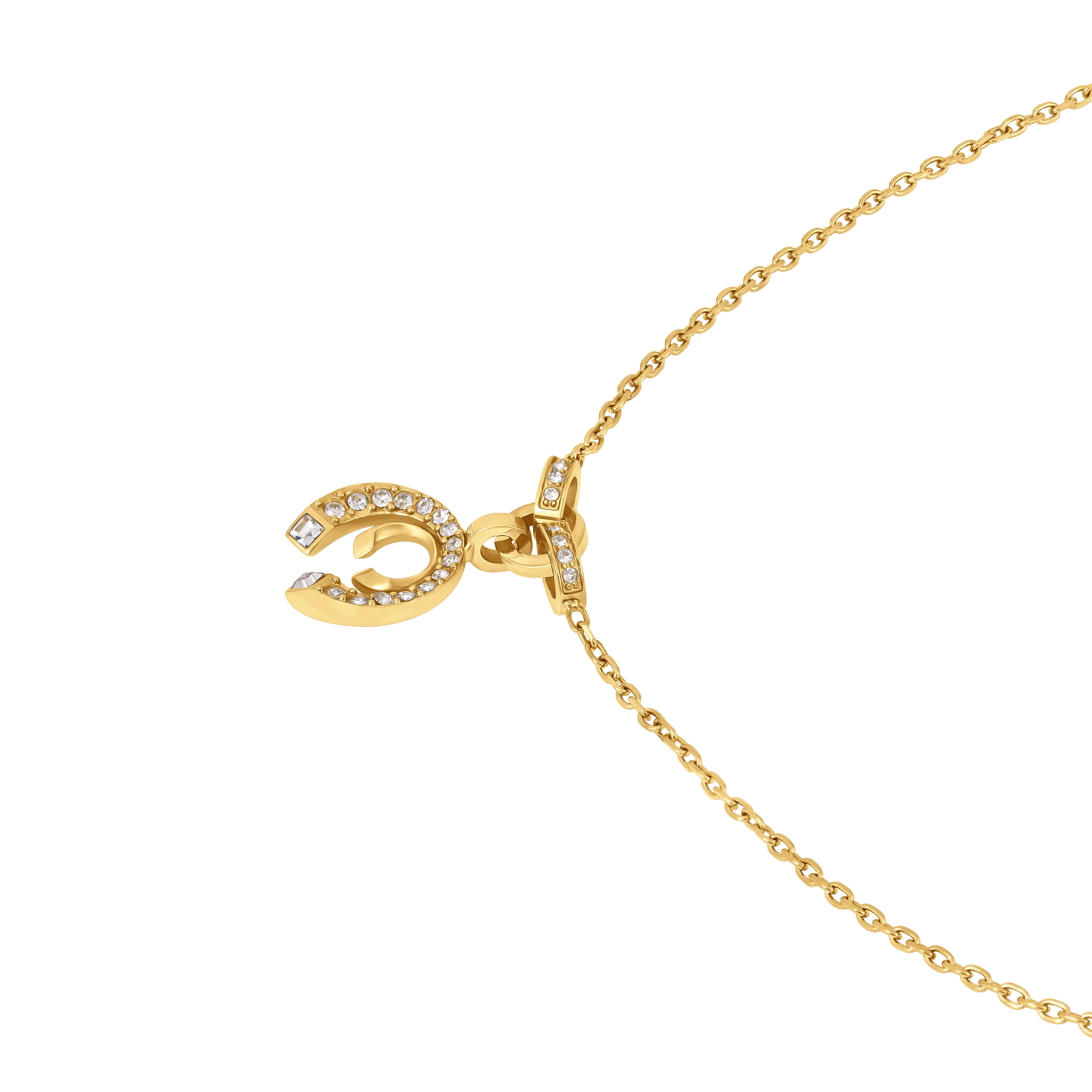 Cerruti Amalia Double C Gold Plated Necklace - Image 2