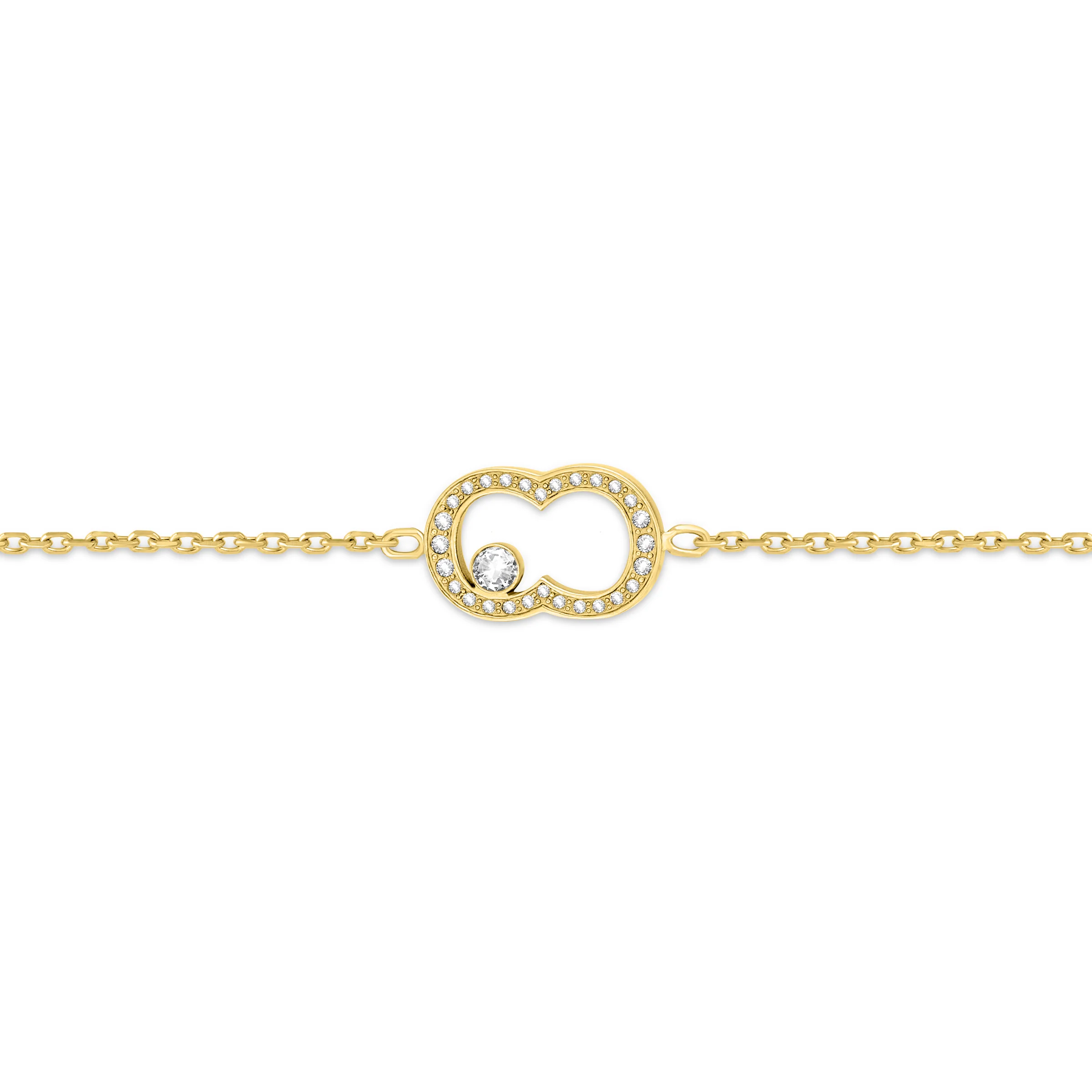 CERRUTI BIANCA GP CRYSTALS C LOGO BRACELET - Image 3
