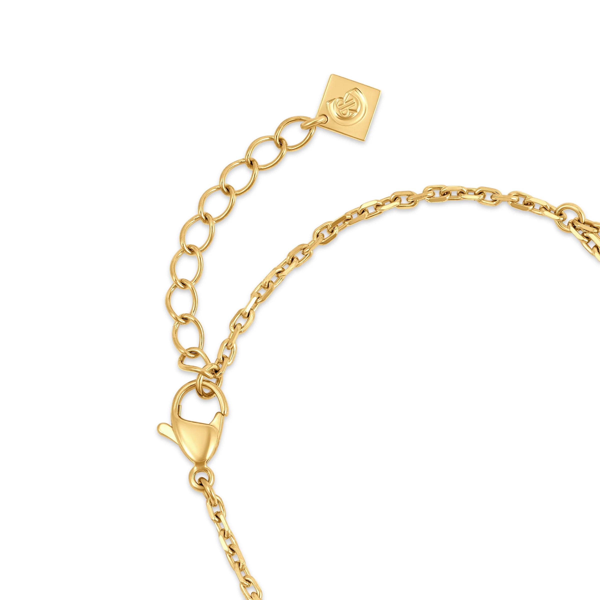 Cerruti Elettra Gold Plated Bracelet with Center Cut-Out Motif - Image 2