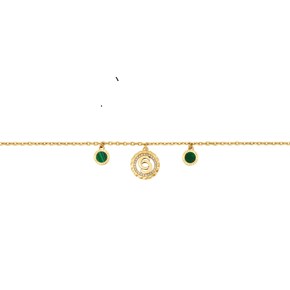 Cerruti Four Motif With Cutout Logo Bracelet - Image 3