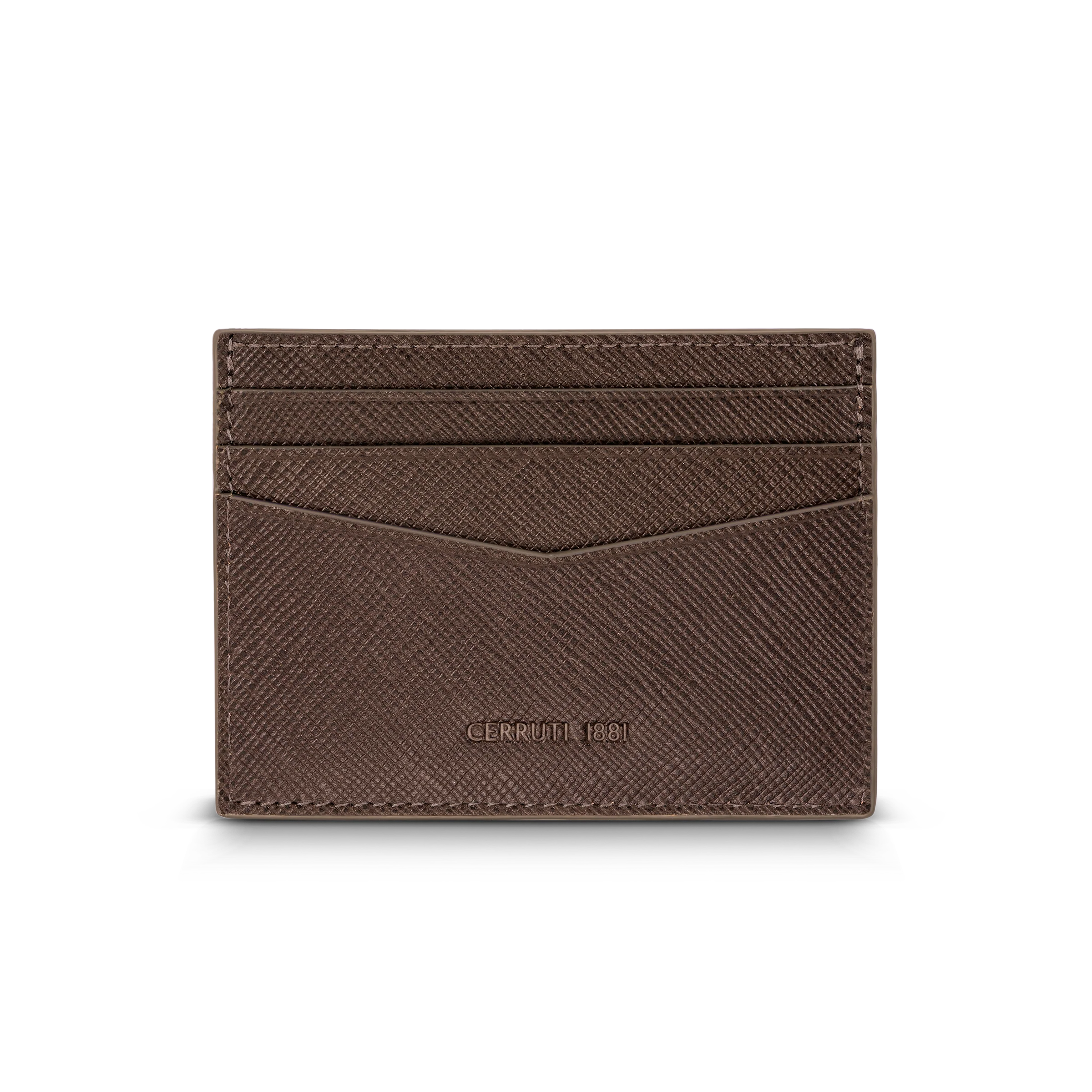 Cerruti Gents Cardholder In Leather Genuine Leather - Image 2