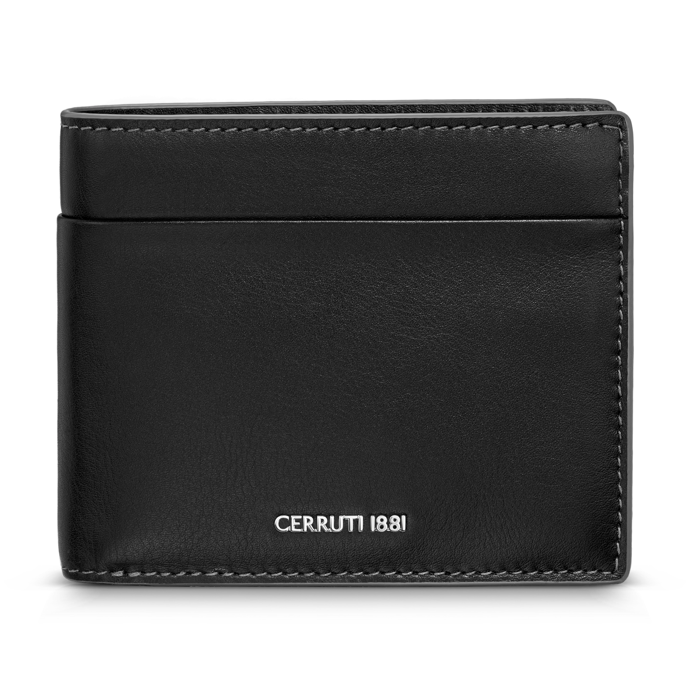 Cerruti Gents Wallet In Genuine Leather Black - Image 3