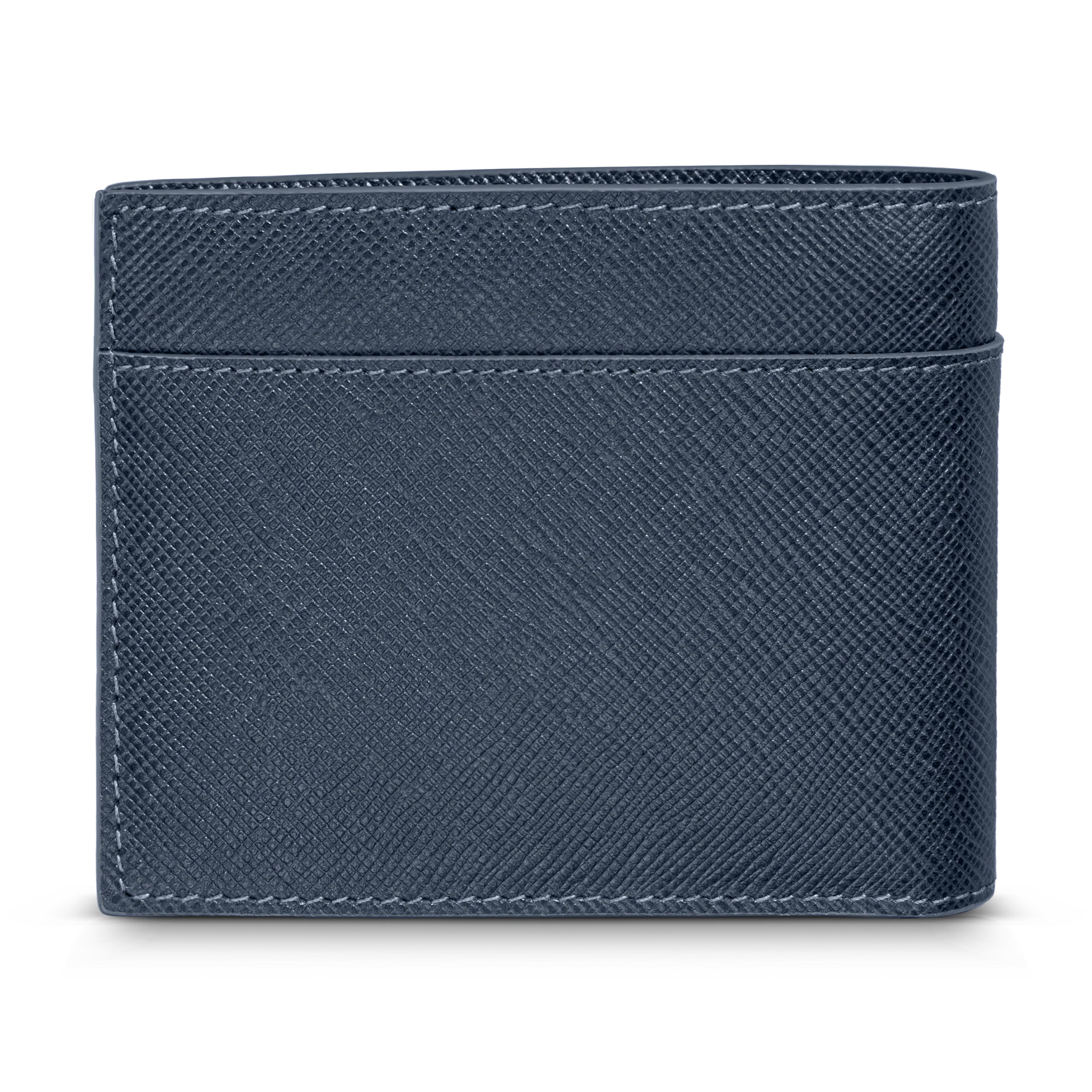 Cerruti Gents Wallet In Genuine Leather Navy - Image 3