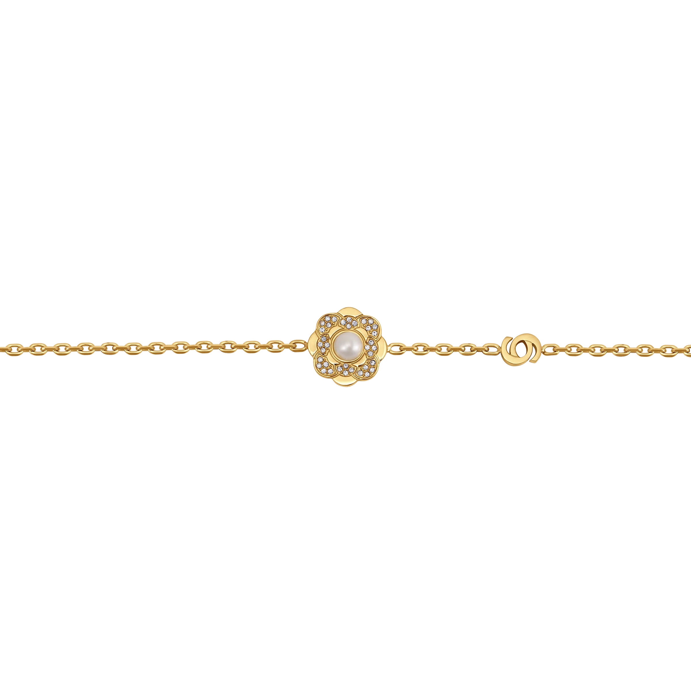 Cerruti Jasmine Flower Motif Bracelet - Image 3