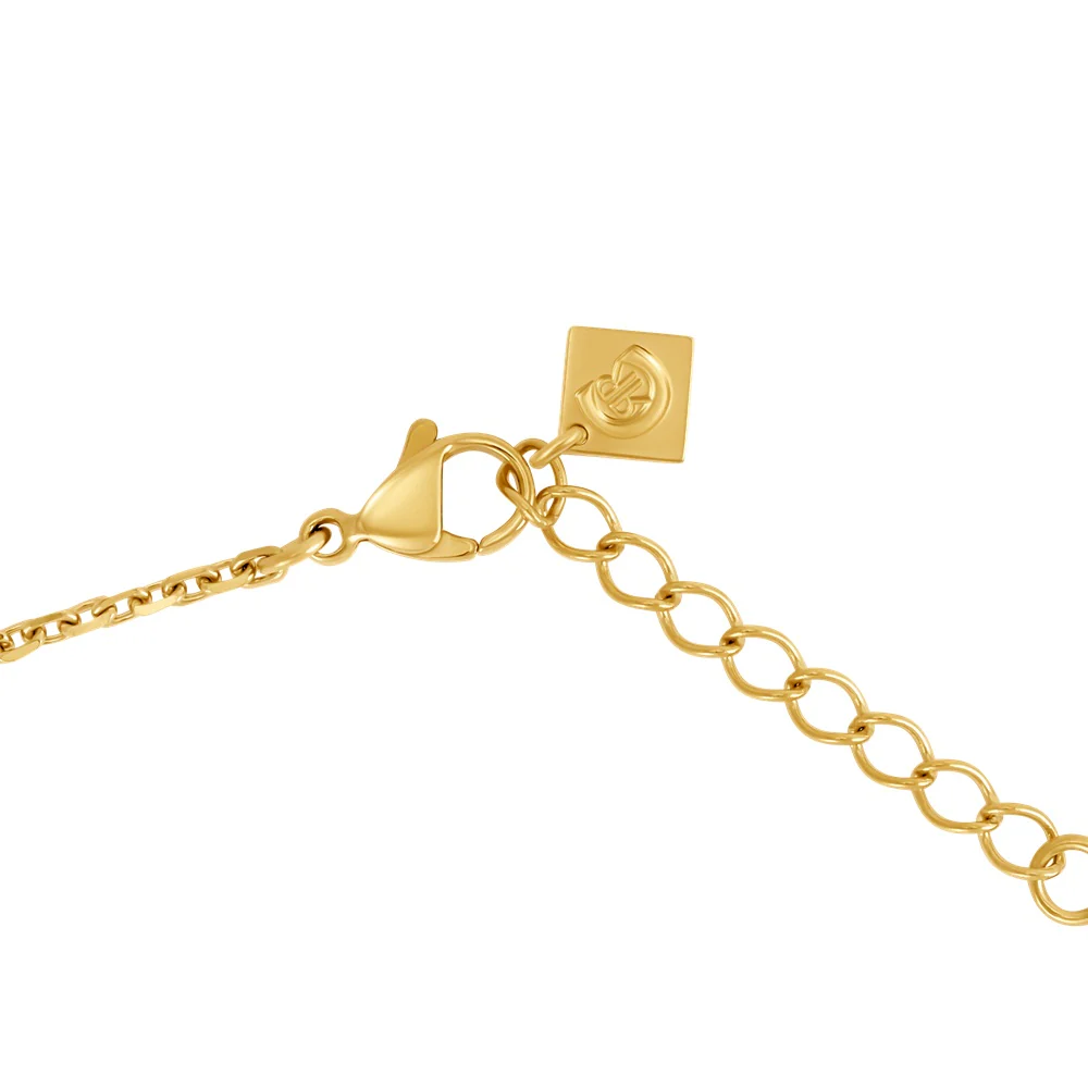 Cerruti Marina Double C Logo Gold Plated Necklace - Image 3