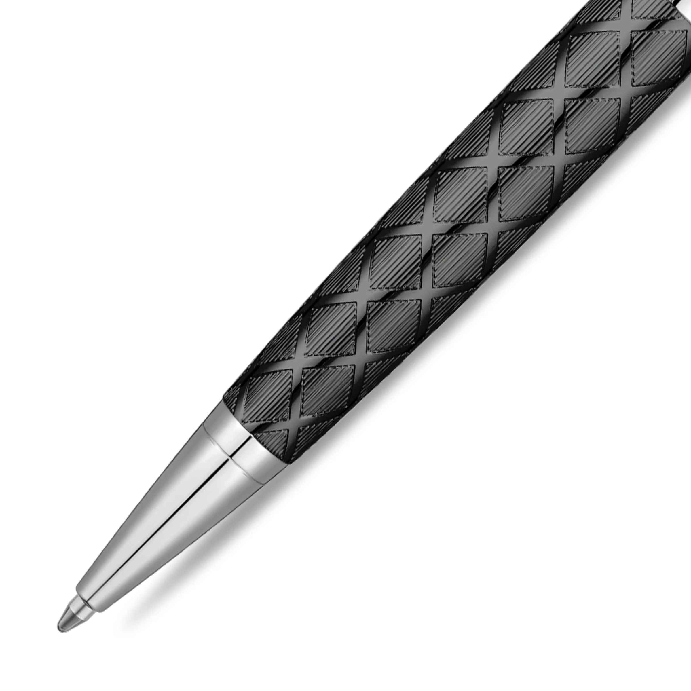 CERRUTI  MARIO IP BLACK BODY PATTEN BODY  PEN - Image 3