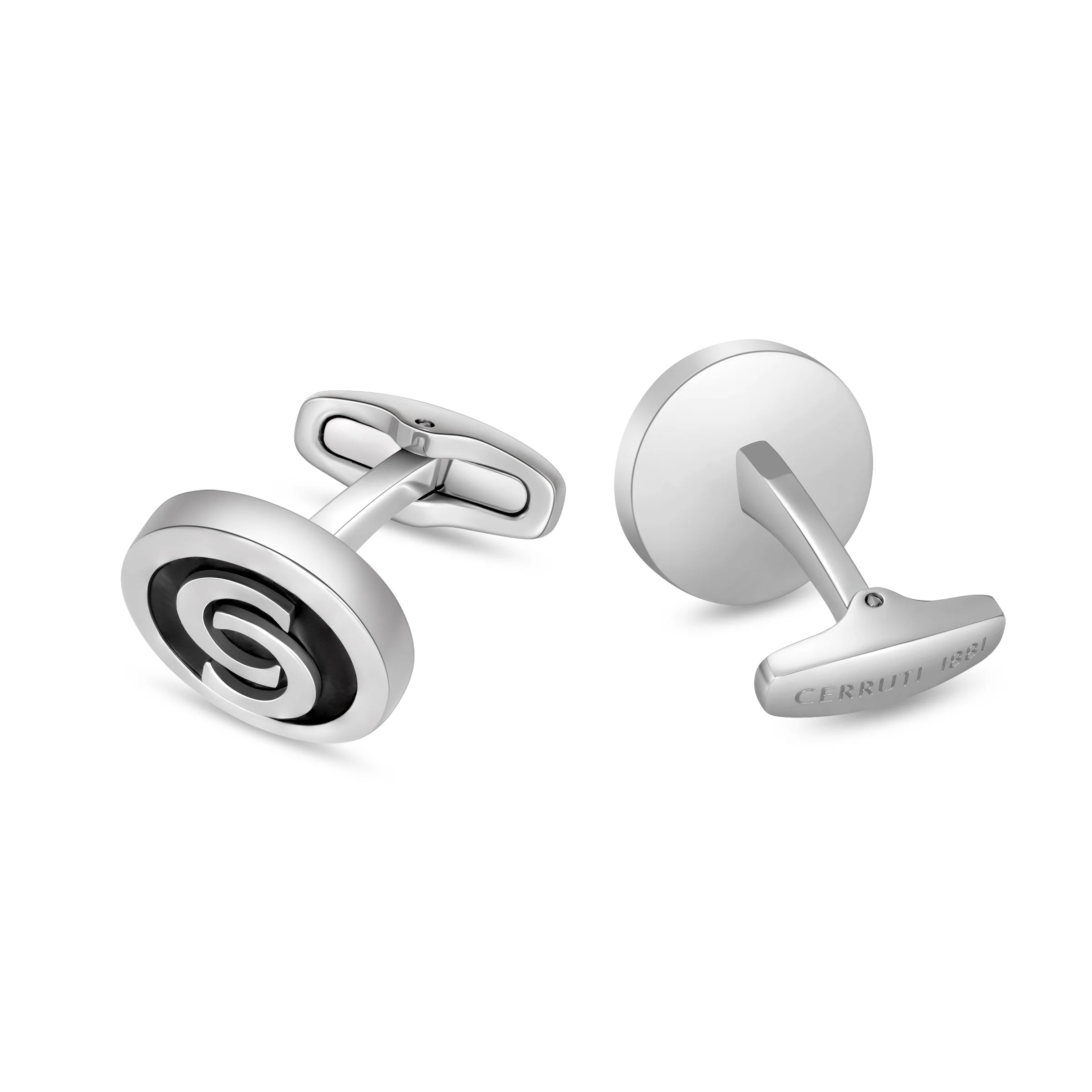 Cerruti Orlando With Black Lacquer Cufflinks - Image 3