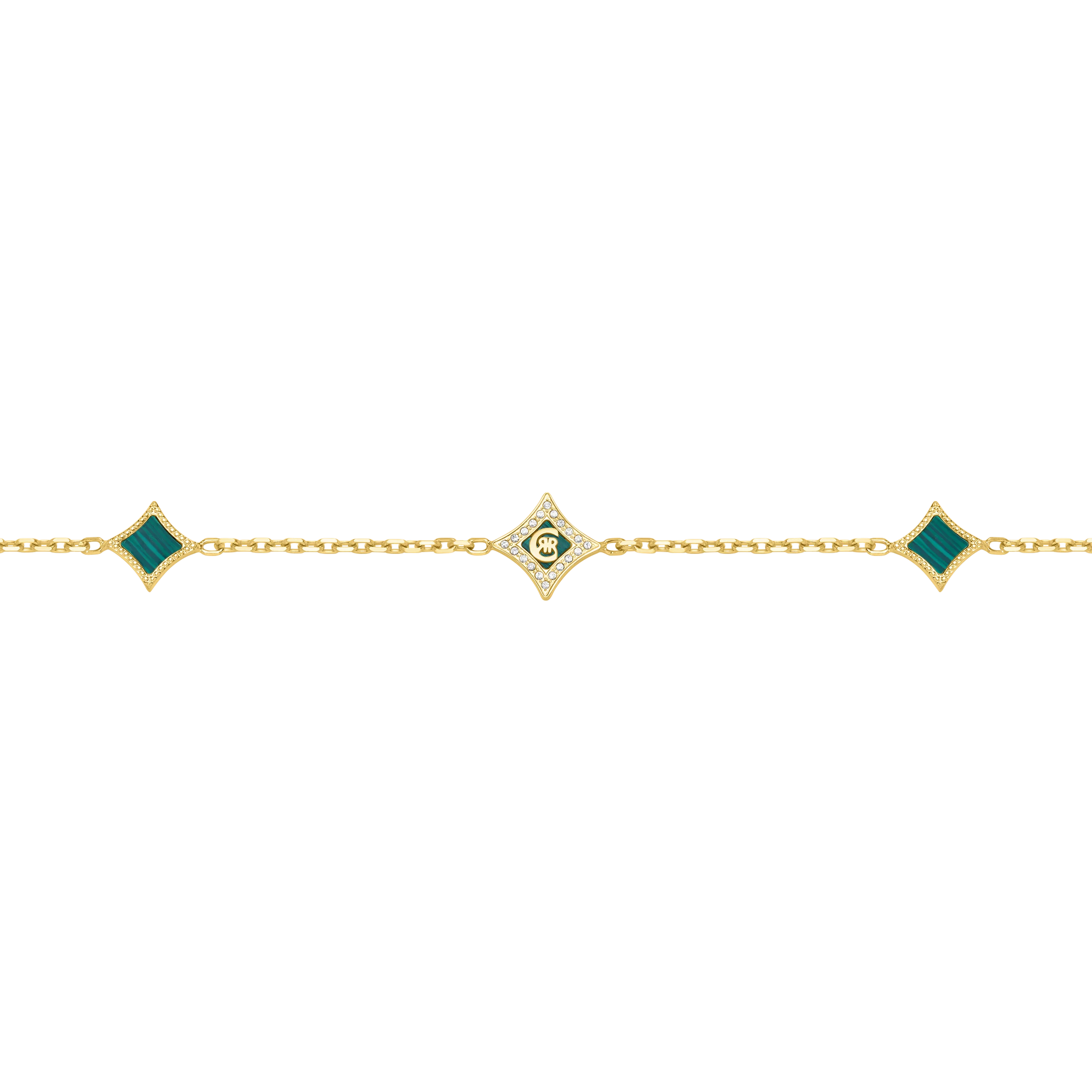 CERRUTI SILVIA GP MALACHITE MOTIF BRACELET - Image 2