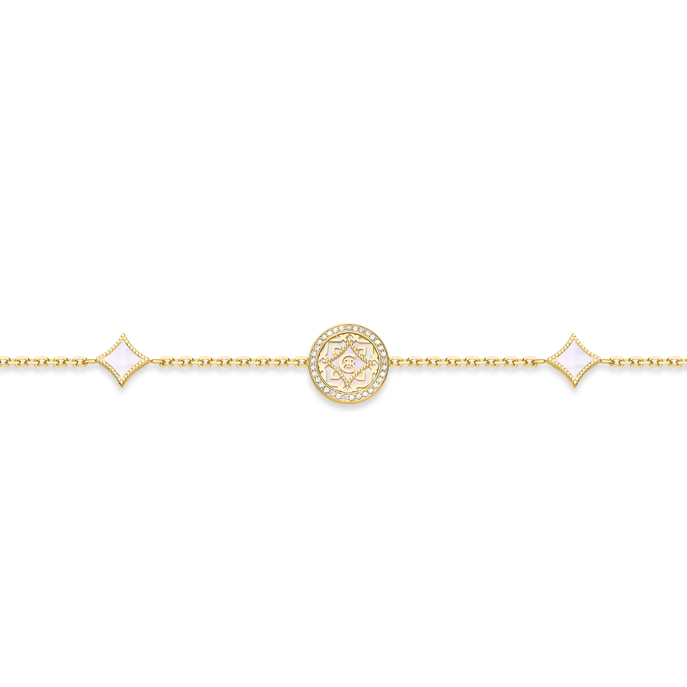 CERRUTI SILVIA GP MOP ROUND MOTIF BRACELET - Image 2